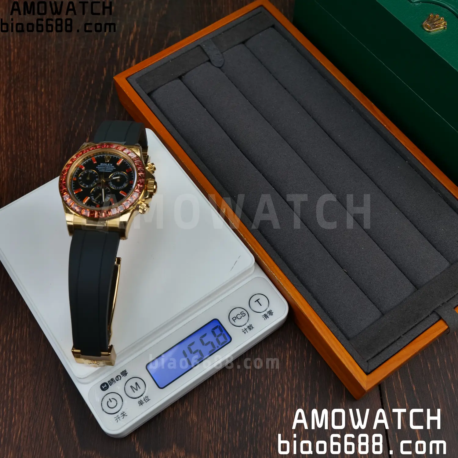 Custom Made Rolex Daytona 116588SACO ARF 4131 64 c2ad2611a5556f5 AMO Watch