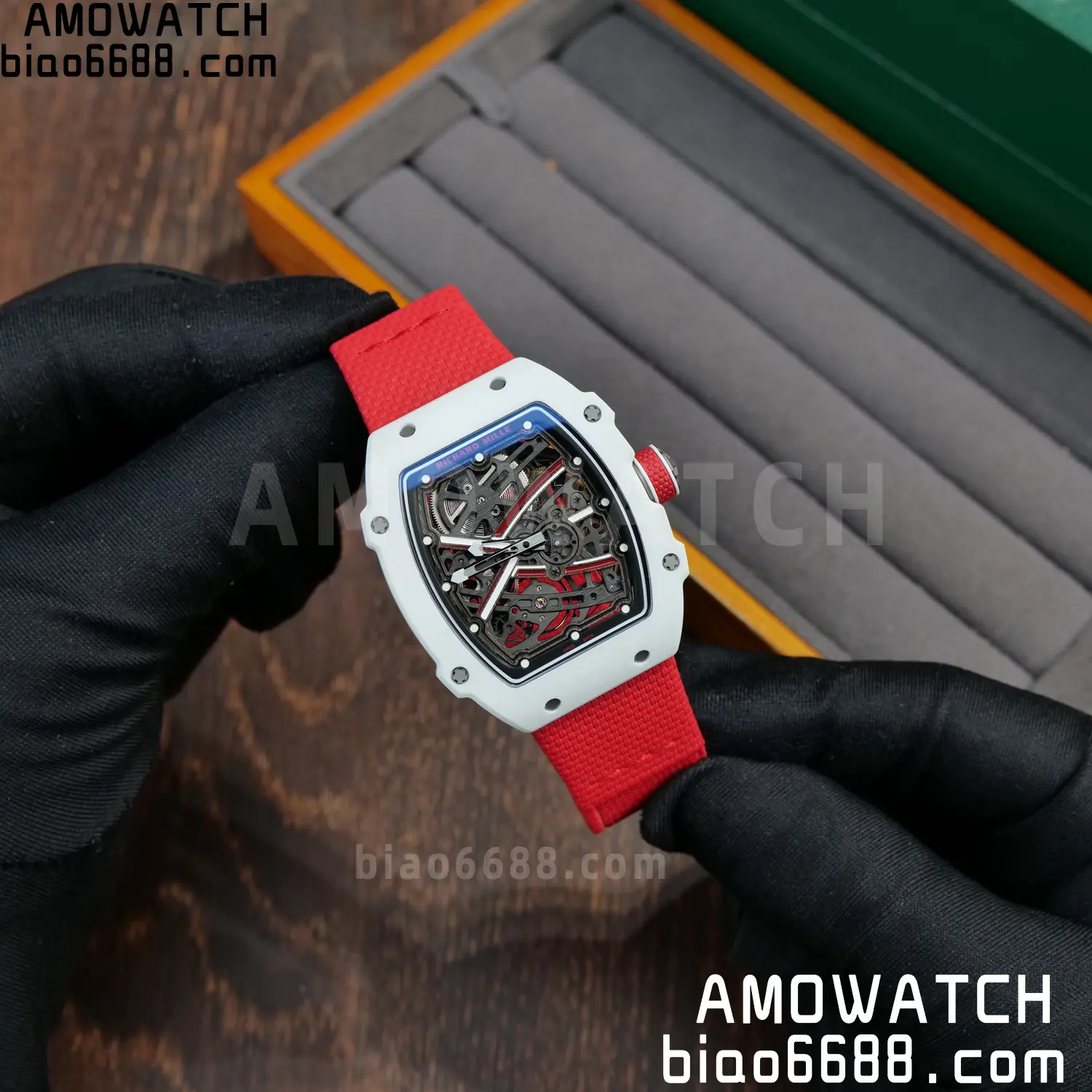 RICHARD MILLE RM67-02 White NTPT RICH Factory 1:1 Leclerc Skeleton Dial CRMA7 Super Clone 83 c347ff3d3d68129 AMO Watch