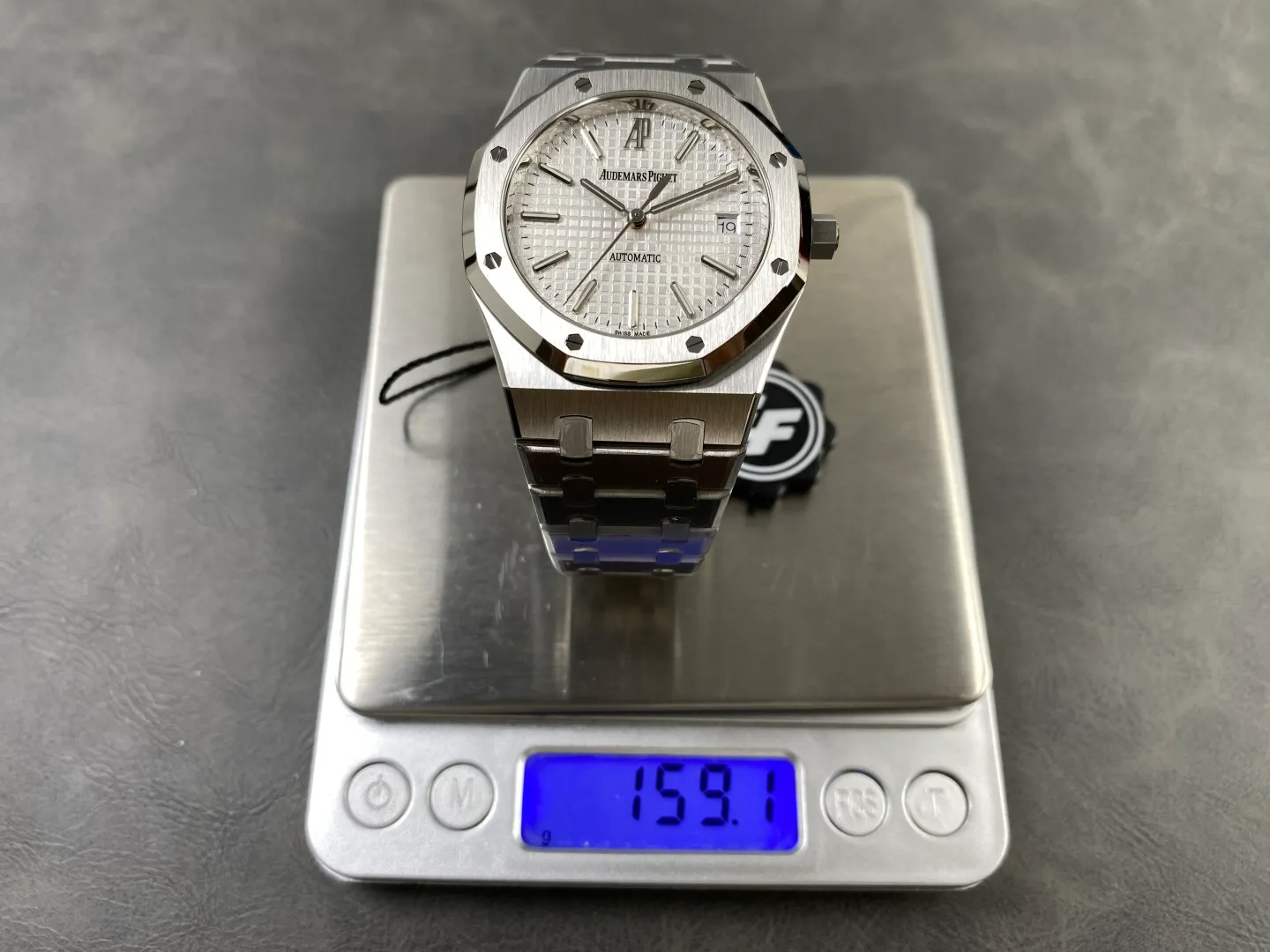 AP Royal Oak 39mm 15300 SS ZF 1:1 Best Edition White Textured Dial on SS Bracelet SA3120 Super Clone 34 c4ed66385780c84 AMO Watch