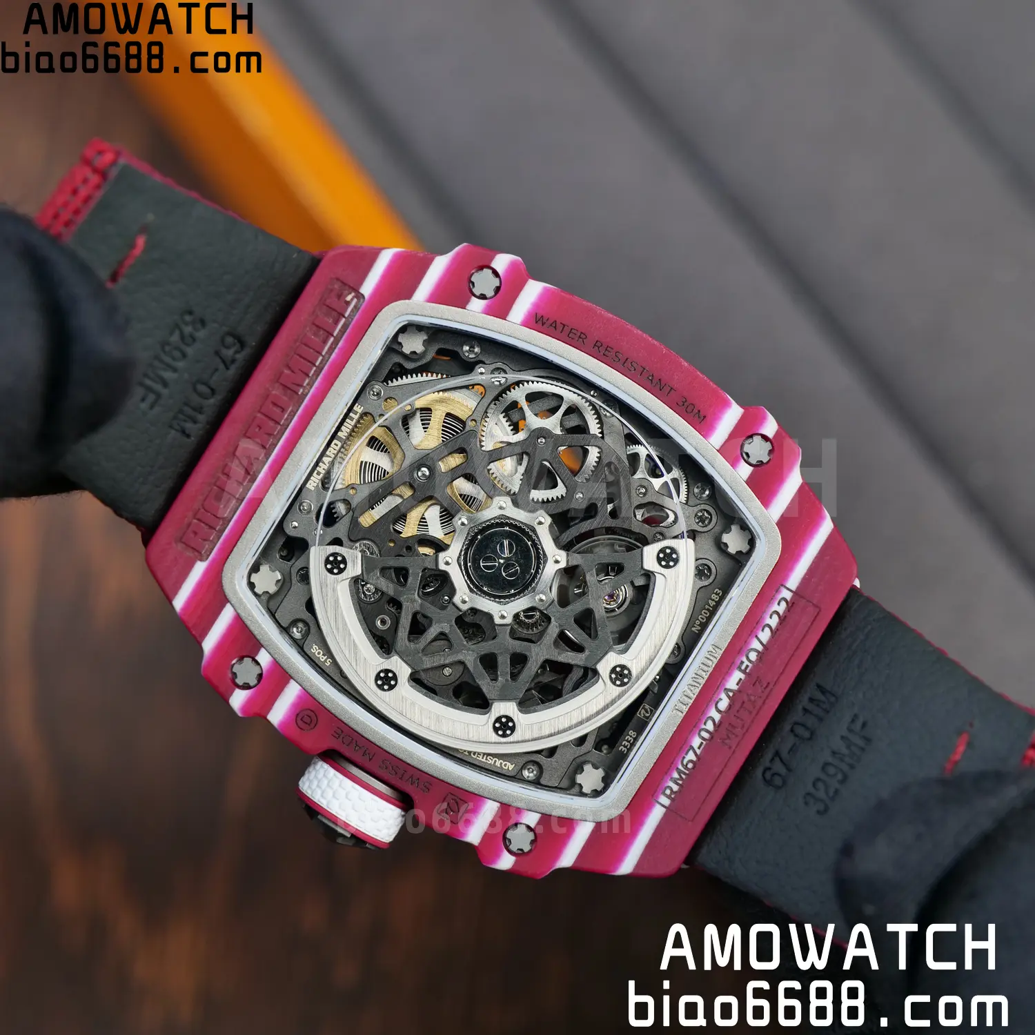 RICHARD MILLE RM67-02 Purple NTPT RICH Factory 1:1 Mutaz Skeleton Dial CRMA7 Super Clone 91 c6f8c85812bdee9 阿默表行AmoWatch