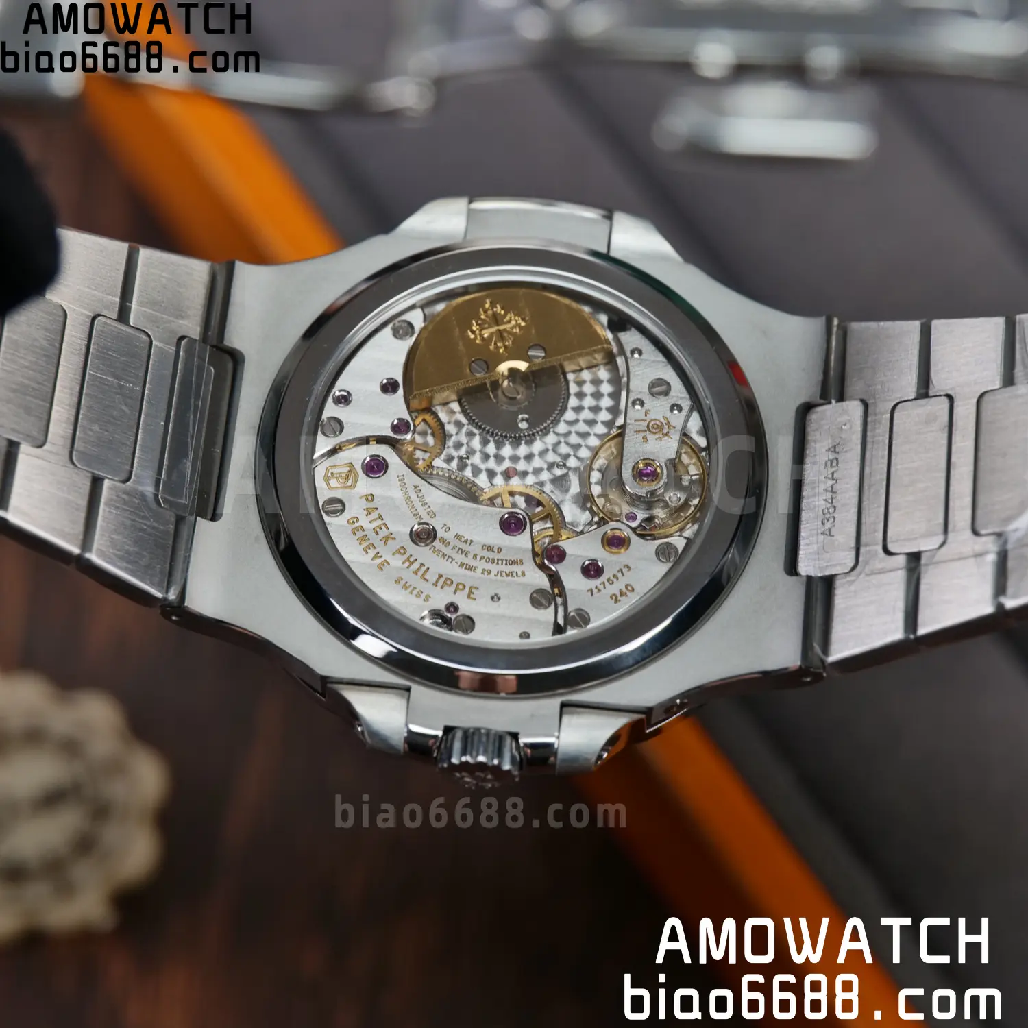 Patek Philippe Nautilus 5712 SS UMI Factory 1:1 Best Edition Blue Dial on SS Bracelet Free spring 93 ca521d49e85d1ac AMO Watch