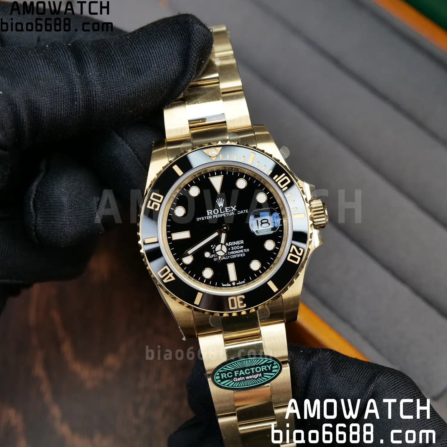 Rolex Submariner 41mm 126618 LN Black Ceramic RCF 1:1 Best Edition 3235 Weighted 227g 56 ce595f1b5b44857 阿默表行AmoWatch