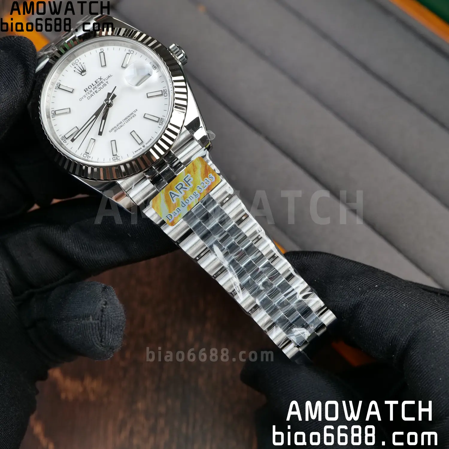Rolex DateJust 126300 41mm ARF 1:1 Best Edition White Dial on Jubilee Bracelet Smooth Bezel DD3235 54 ceffeb39e449c1b AMO Watch