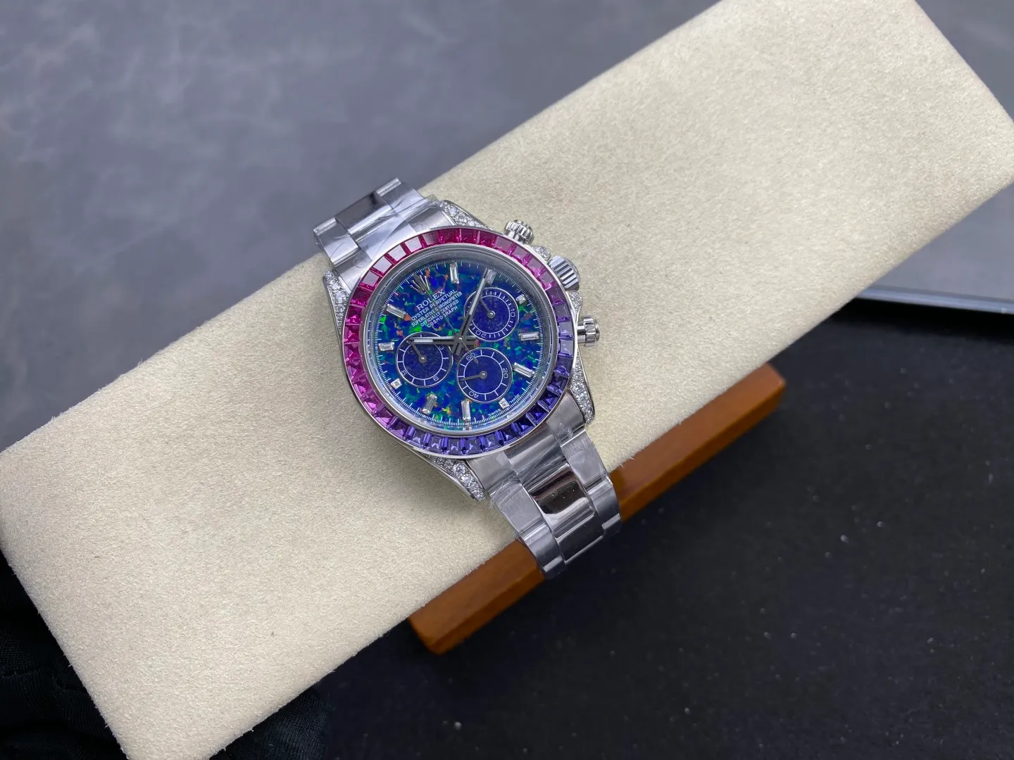 Rolex Daytona m126596sabv G1F Best Edition Lepidolite Dial 4130 39 cfca448320cc7dc AMO Watch