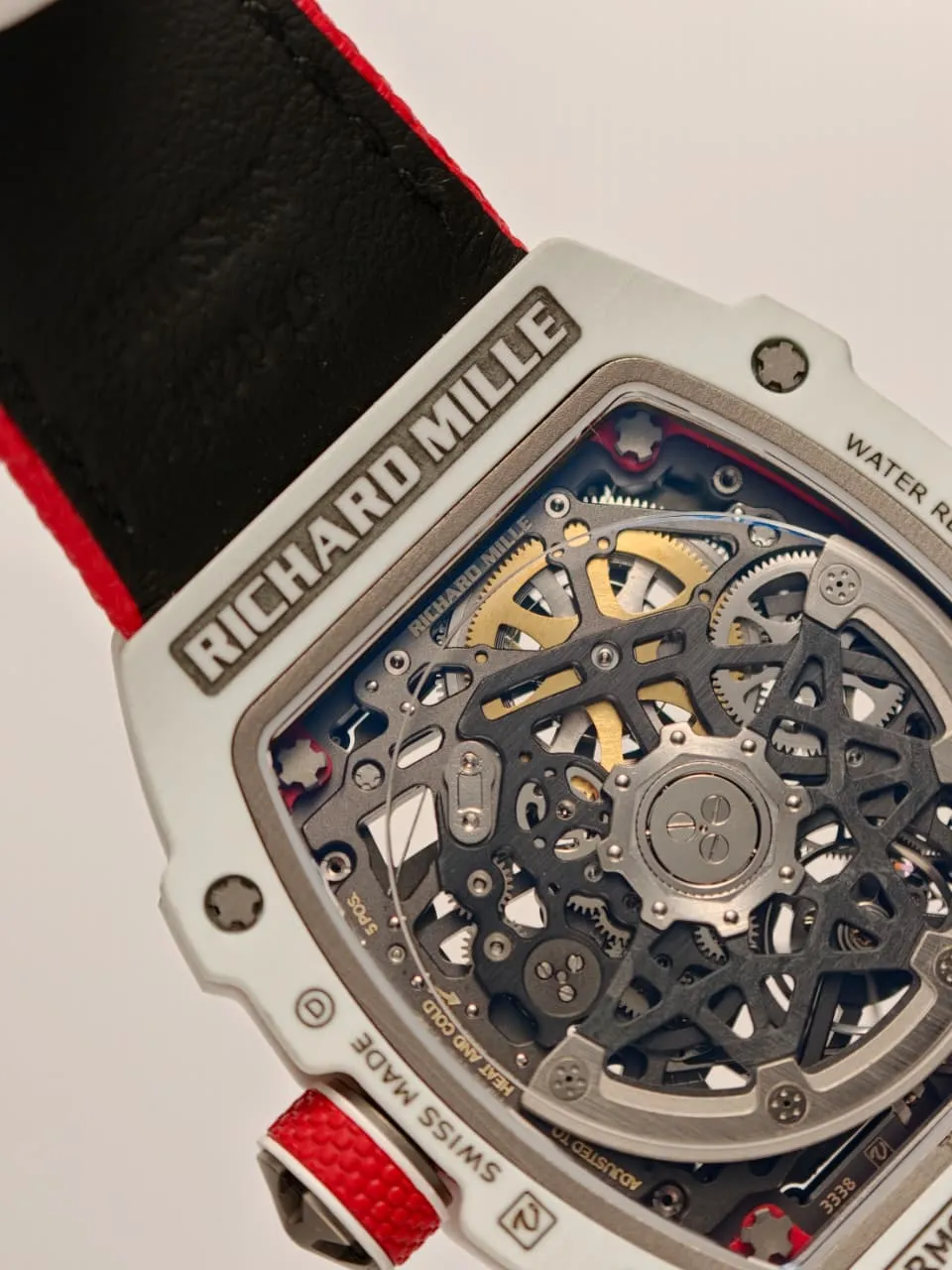 RICHARD MILLE RM67-02 White NTPT RICH Factory 1:1 Leclerc Skeleton Dial CRMA7 Super Clone 27 d1181310183f25a AMO Watch