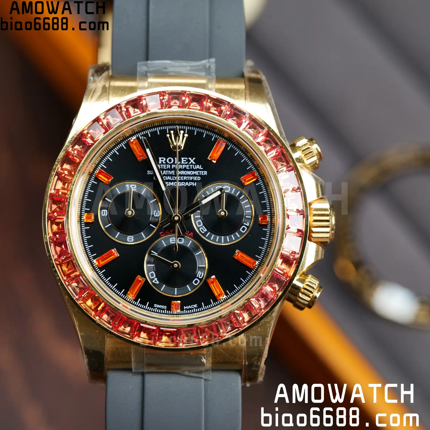 Custom Made Rolex Daytona 116588SACO ARF 4131 72 d1e3b6cf94dd262 AMO Watch