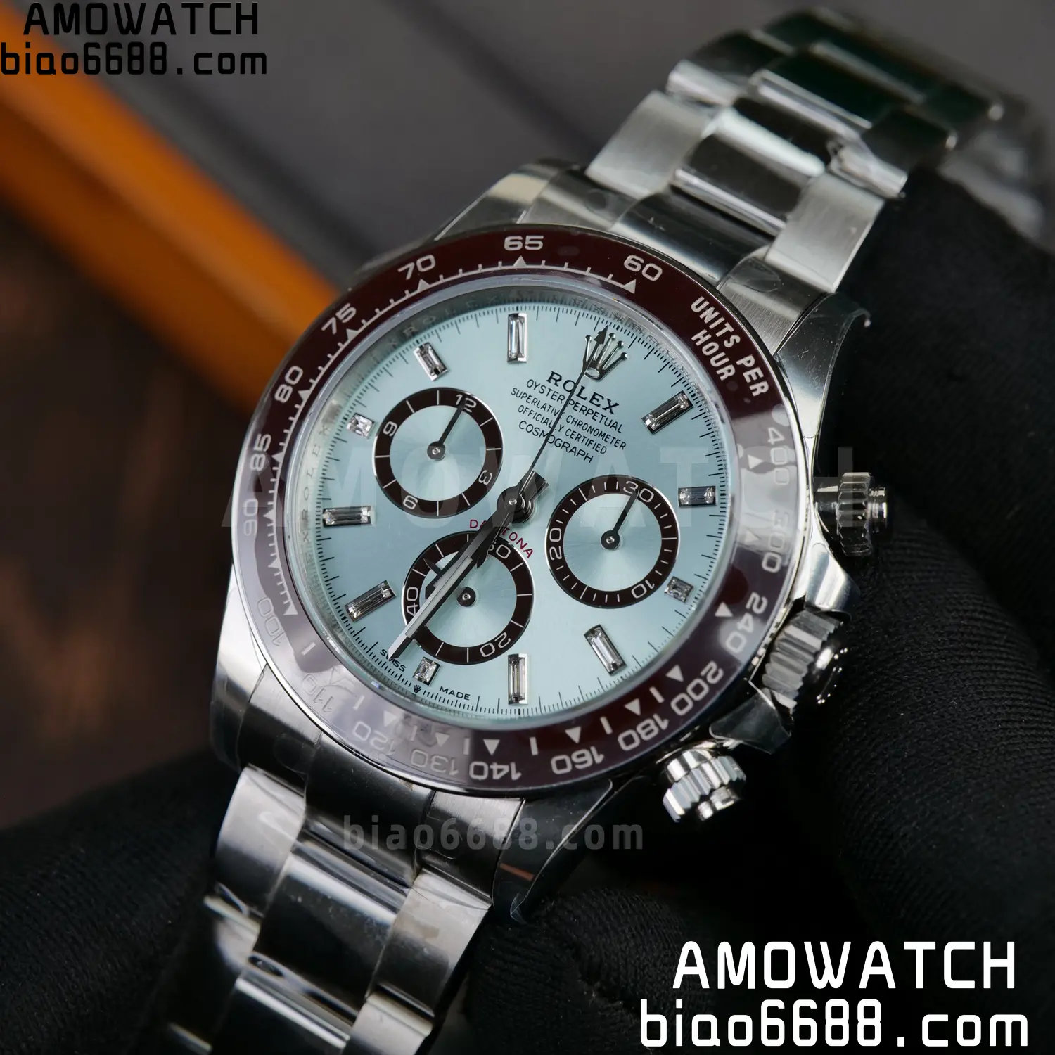 Rolex Daytona 126506 VSF 1:1 Best Edition Ice Blue Dial T Diamond Markers On Bracelet VS4131 V3s (Free Sprung) Weighted 174g 83 d372183449ba67b 阿默表行AmoWatch