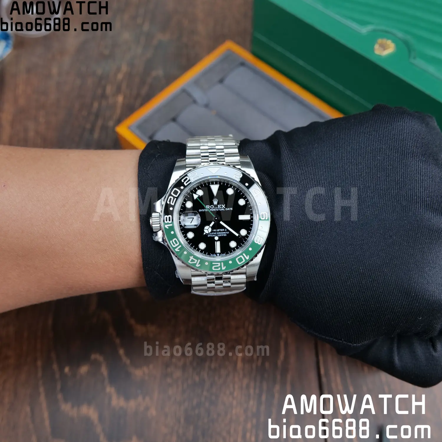 Rolex GMT-Master II 126720 VTNR 904L Steel VSF 1:1 Best Edition on Jubilee Bracelet DD3285 CHS V3s 100 d3f4b39aed8e1c1 AMO Watch