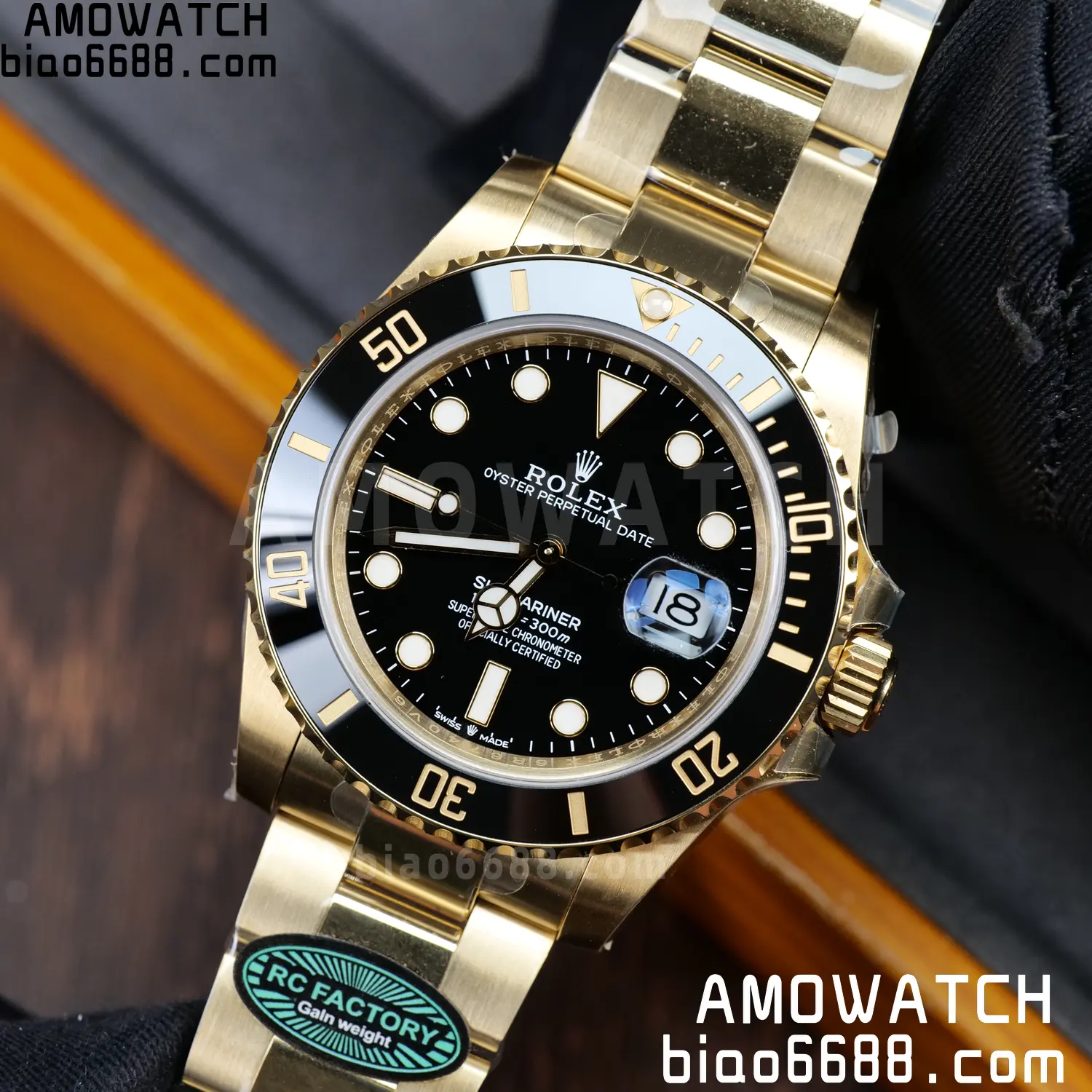 Rolex Submariner 41mm 126618 LN Black Ceramic RCF 1:1 Best Edition 3235 Weighted 227g 68 d4bba203b828d53 阿默表行AmoWatch