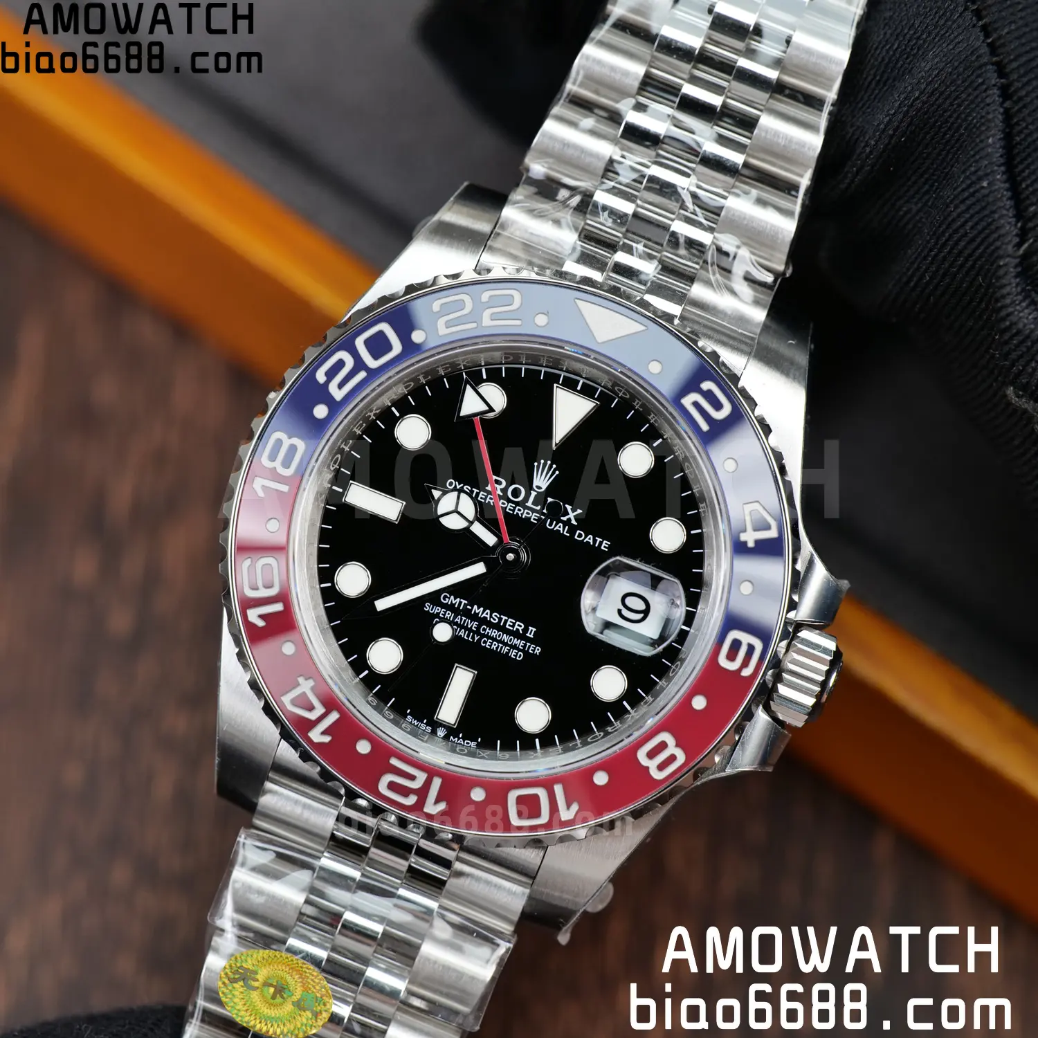 Rolex GMT-Master II 126710 BLRO 904L Steel VSF 1:1 Best Edition on Jubilee Bracelet DD3285 CHS V3s 94 d992a83c1f22f1f 阿默表行AmoWatch