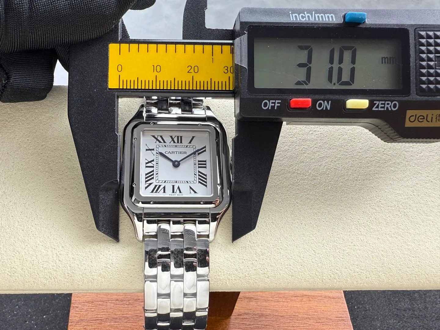 Cartier Panthère 31mm WSPN0016 BVF 1:1 Best Edition SS White Dial on SS Bracelet Ronda Quartz 34 d9f31dc8ba5ee73 AMO Watch