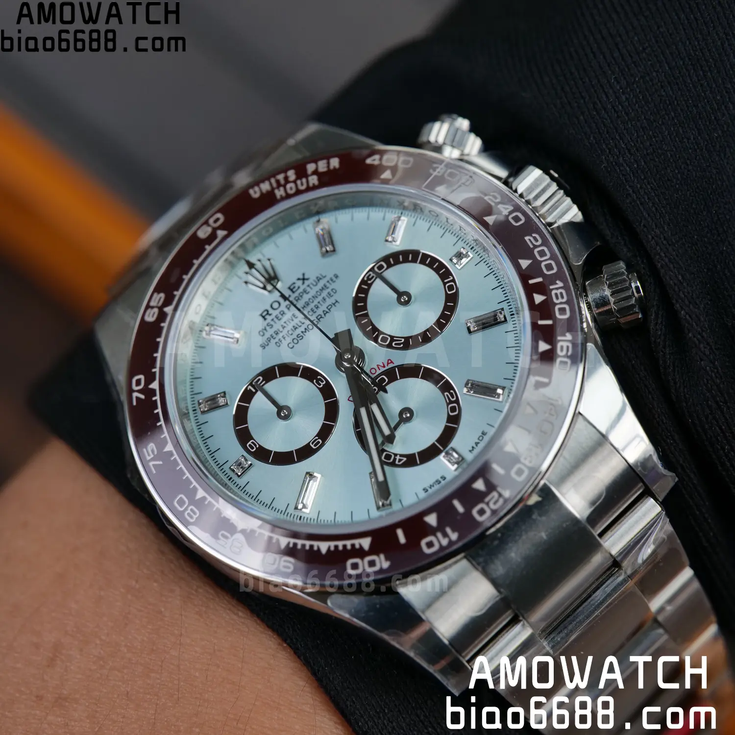 Rolex Daytona 126506 VSF 1:1 Best Edition Ice Blue Dial T Diamond Markers On Bracelet VS4131 V3s (Free Sprung) Weighted 174g 100 dadafef6076fac0 阿默表行AmoWatch
