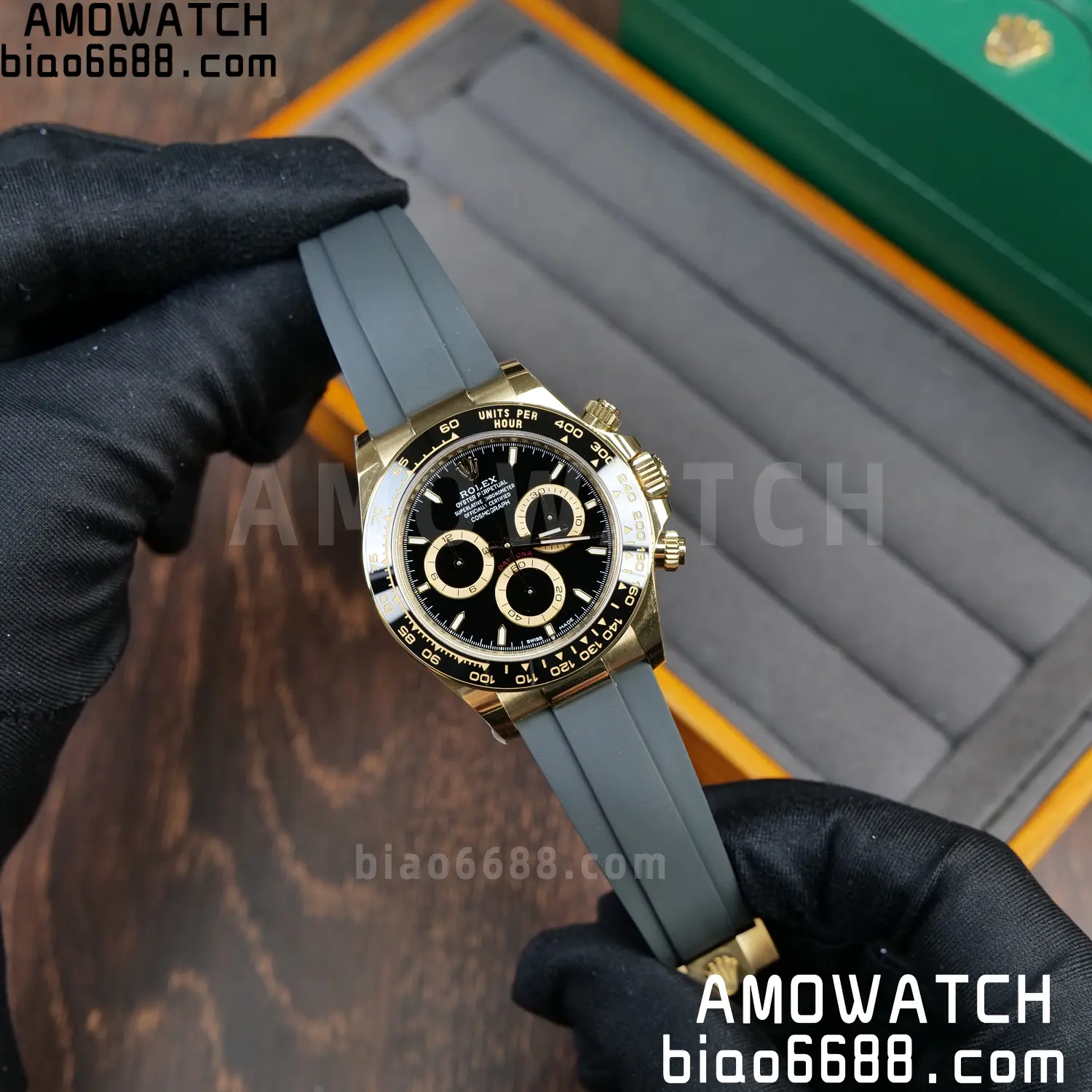 Rolex Daytona 126518 RCF RGF 1:1 Best Edition Black Dial on Oysterflex Strap JH4131 V2 160g Free Sprung 73 dd69af3f1c947d6 AMO Watch