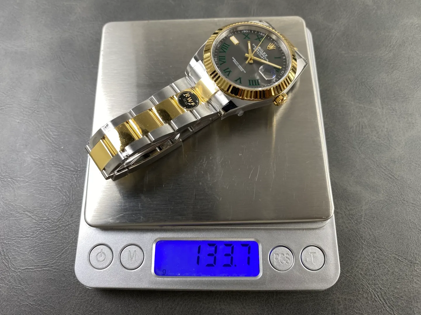 Rolex DateJust 41 126333 RWF 1:1 Best Edition Gray Roman Dial on Oyster Bracelet JH3235 (Free Sprung) 25 de79d188de353b5 阿默表行AmoWatch