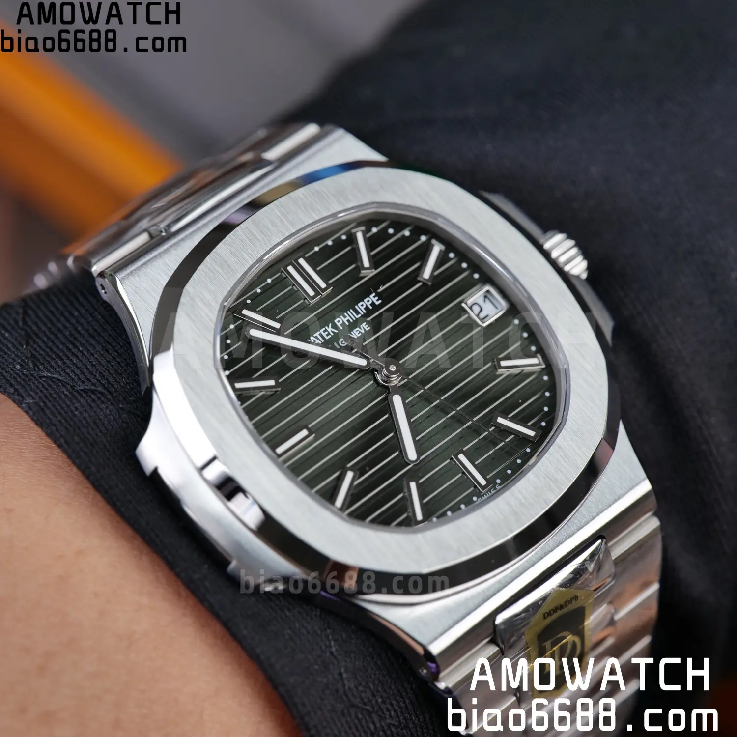 PP Nautilus 5711 DDF 1:1 Best Edition Blue Dial on SS Bracelet DPB330 Super Clone V2 108 e5e60cb0f47ee1e 阿默表行AmoWatch