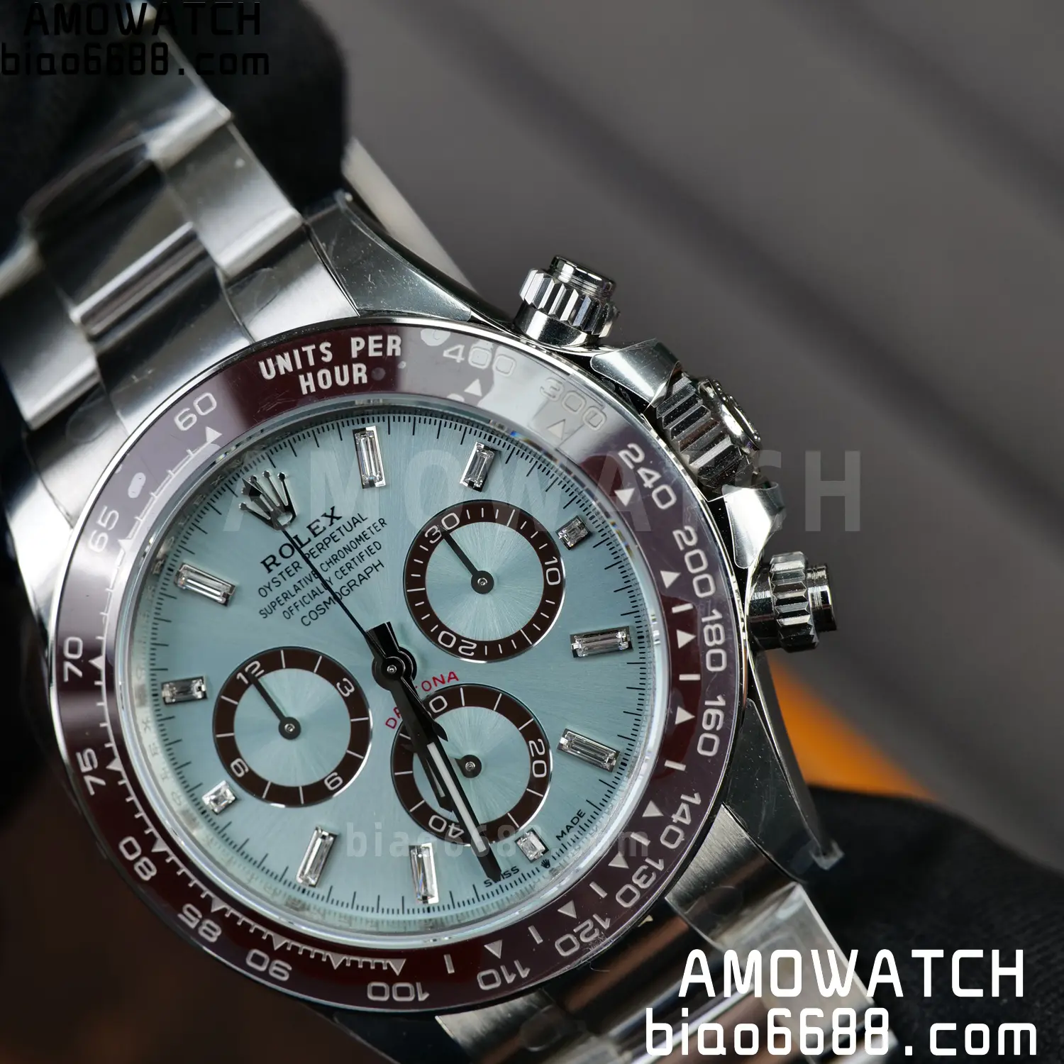 Rolex Daytona 126506 VSF 1:1 Best Edition Ice Blue Dial T Diamond Markers On Bracelet VS4131 V3s (Free Sprung) Weighted 174g 85 e86e16555ad730c 阿默表行AmoWatch
