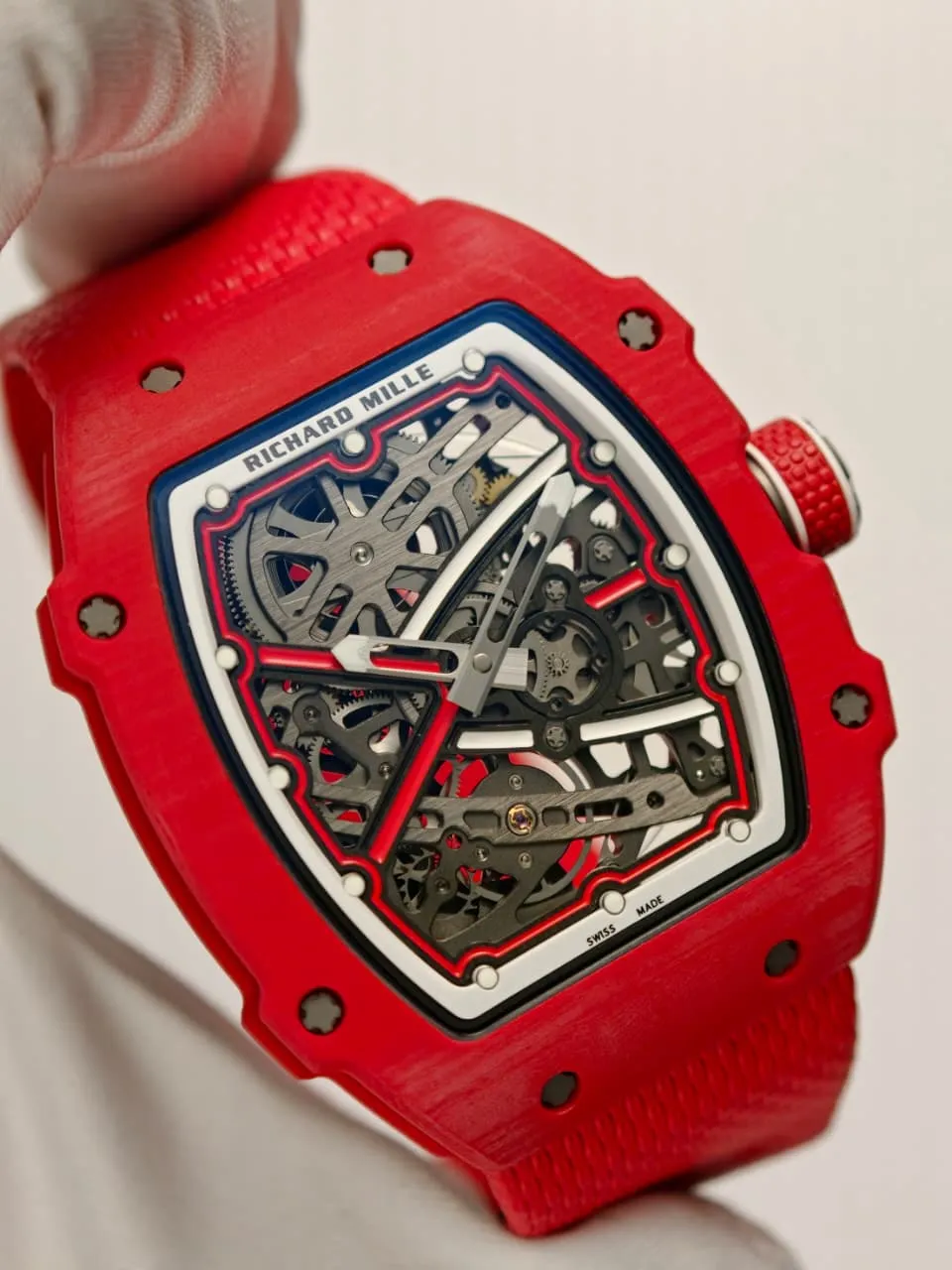 RICHARD MILLE RM67-02 Red NTPT RICH Factory 1:1 Sebastien Buemi Skeleton Dial CRMA7 Super Clone 21 e88d94c14b3b77a AMO Watch