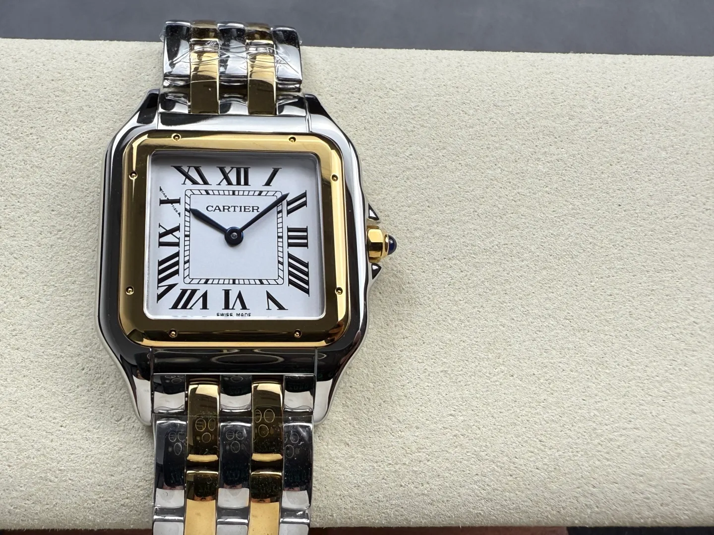 Cartier Panthère 31mm W2PN0016 BVF 1:1 Best Edition SS White Dial on SS/YG Bracelet Ronda Quartz 27 e969ea55695f868 AMO Watch