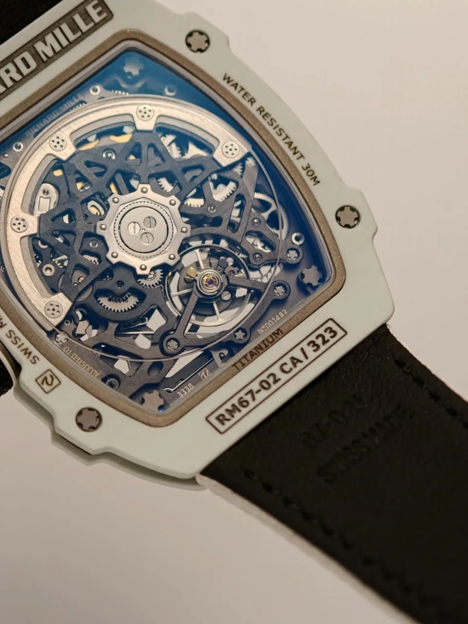 RICHARD MILLE RM67-02 White NTPT RICH Factory 1:1 UAE Skeleton Dial CRMA7 Super Clone 27 e9c3a3d132e3e20 AMO Watch