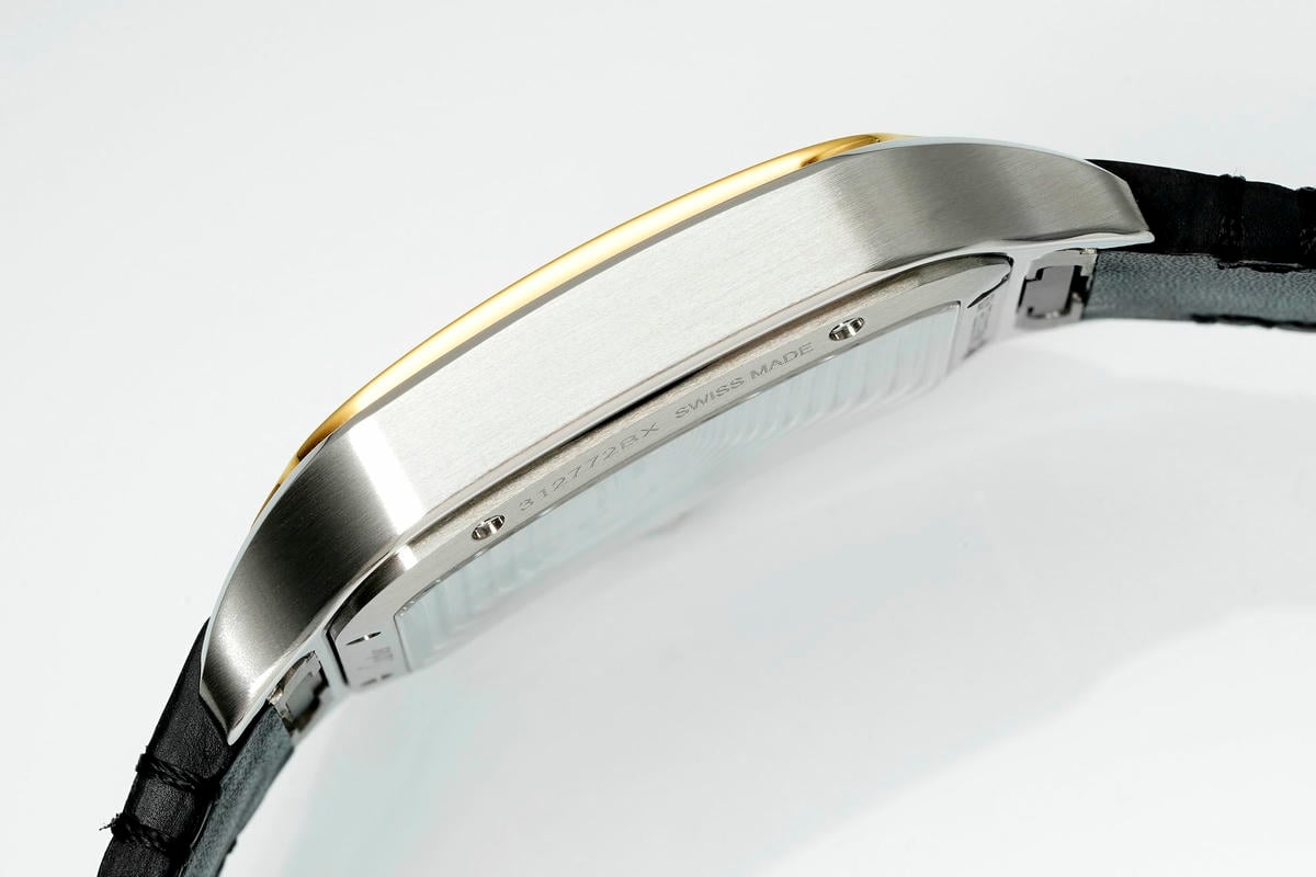 Cartier Santos Skeleton SS/YG RICH 1:1 Best Edition Skeleton Dial on Black Leather Strap 9611MC Super Clone V2 24 eac1347610f1ffa 1 阿默表行AmoWatch