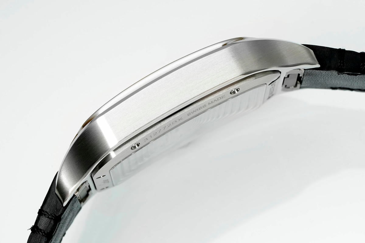 Cartier Santos Skeleton PVD RICH 1:1 Best Edition Skeleton Dial on Leather Strap 9612MC Super Clone V2 25 eac1347610f1ffa AMO Watch