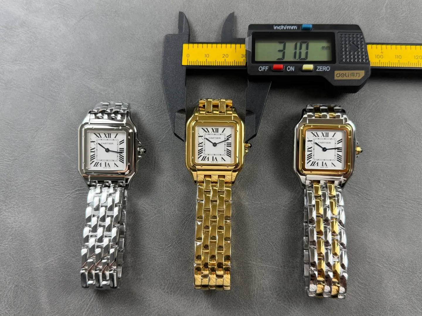 Cartier Panthère 31mm WGPN0051 BVF 1:1 Best Edition YG White Dial on YG Bracelet Ronda Quartz 38 eac5bb94ff1a979 AMO Watch