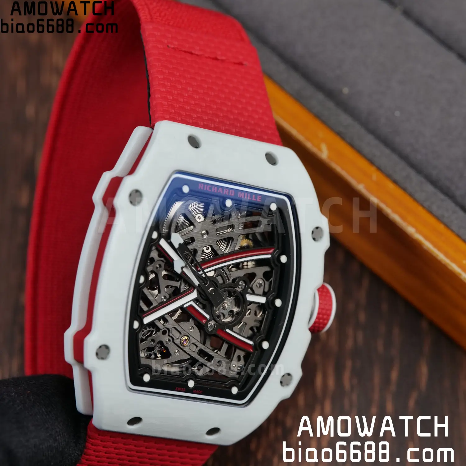 RICHARD MILLE RM67-02 White NTPT RICH Factory 1:1 Leclerc Skeleton Dial CRMA7 Super Clone 120 eb278e8b6e9659e AMO Watch