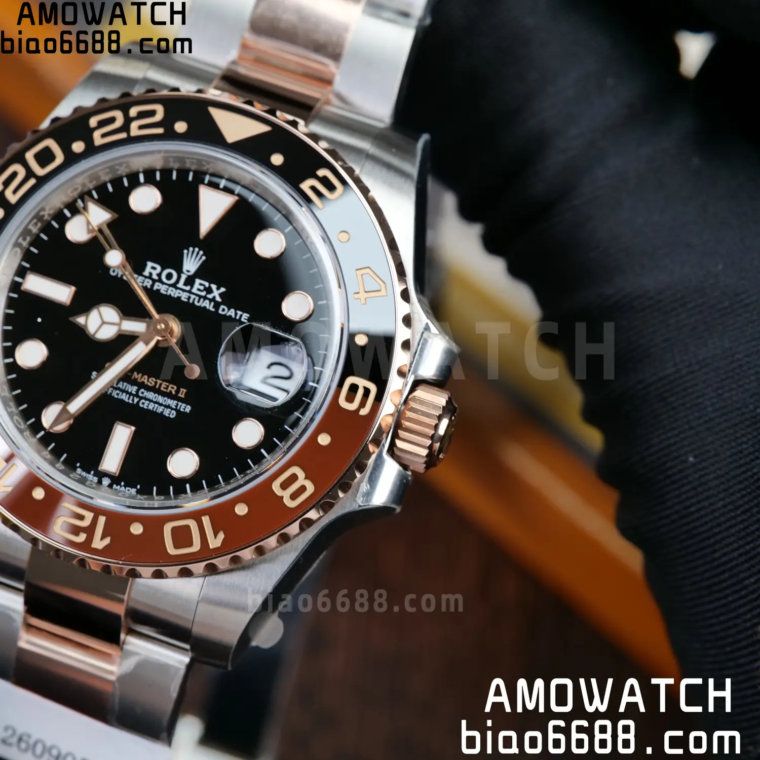 Custom Made Rolex GMT-Master II 126711 CHNR VSF 67 ec7a611561ca598 AMO Watch