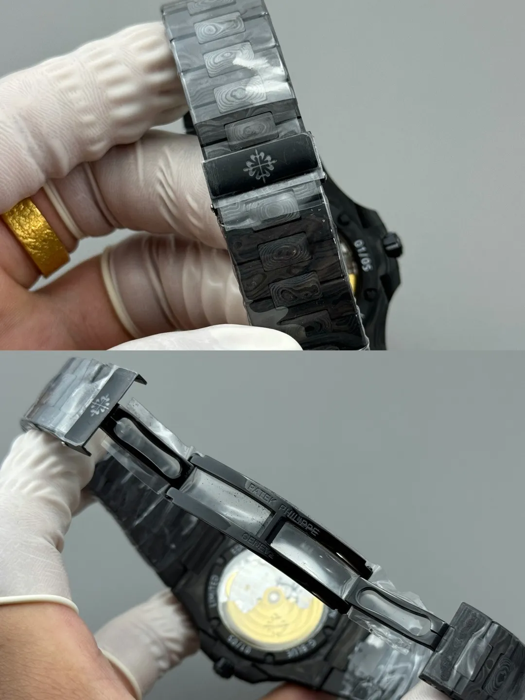 PP Nautilus 5711 DIW Carbon DIWF 1:1 Best Edition Carbon Black Dial On Carbon Bracelet DD324 27 ece08dbec1e20c1 阿默表行AmoWatch