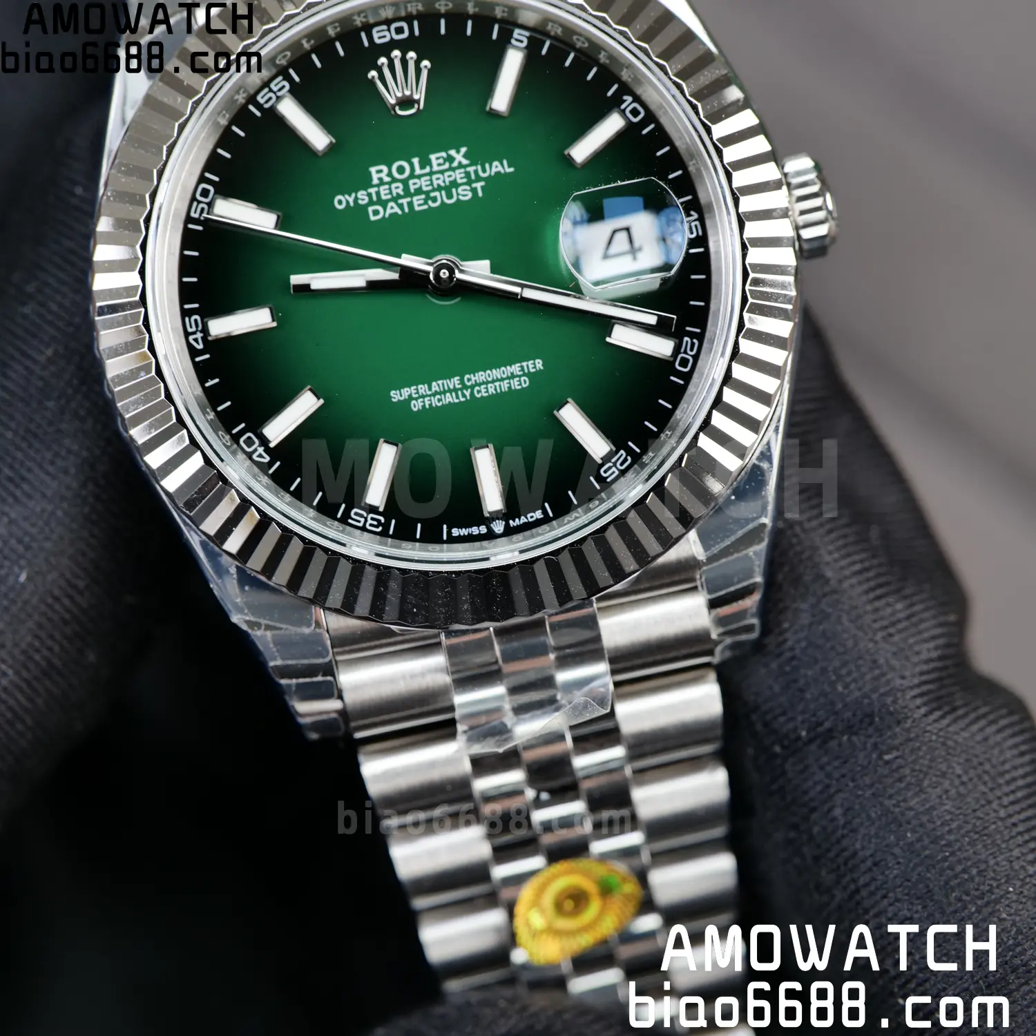 ROLEX DateJust 41mm SS 126334 VSF 1:1 Best Edition 904L Steel Gradient Green Dial on Jubilee Bracelet V2s (Free Sprung) 96 ed2b13f5fecbc92 阿默表行AmoWatch