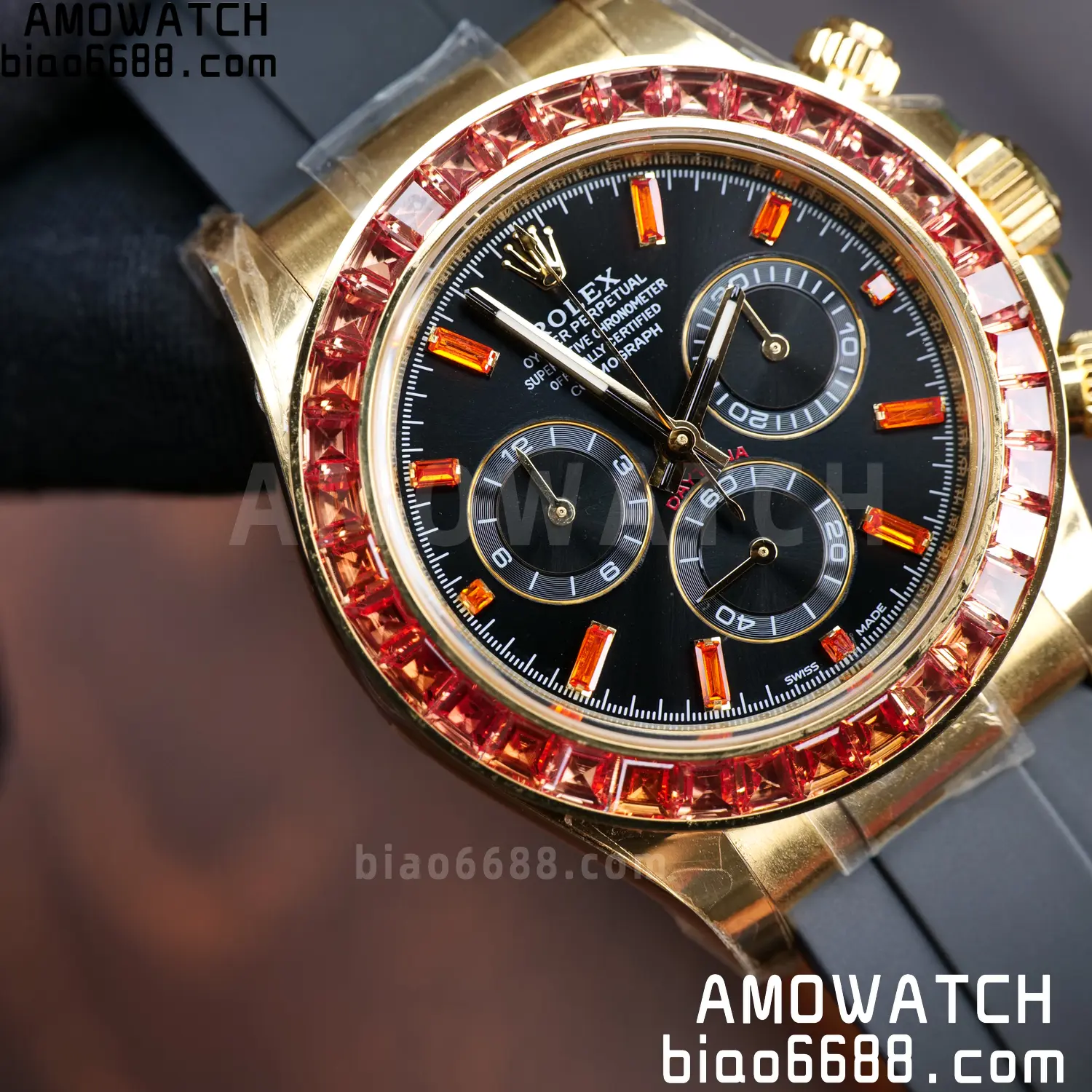 Custom Made Rolex Daytona 116588SACO ARF 4131 81 ee5f7a451853cf7 AMO Watch