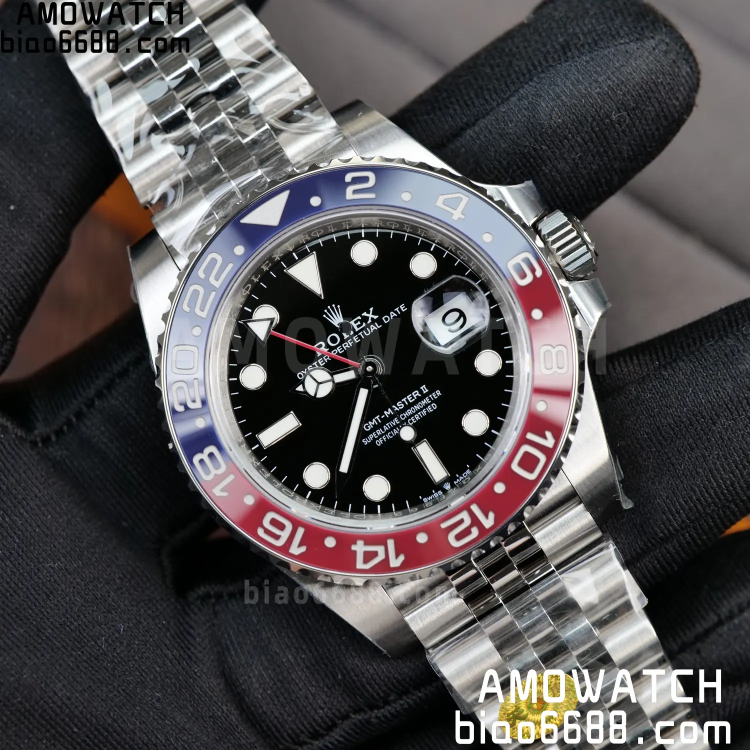 Rolex GMT-Master II 126710 BLRO 904L Steel VSF 1:1 Best Edition on Jubilee Bracelet DD3285 CHS V3s 93 f39e856c66a5ac7 阿默表行AmoWatch