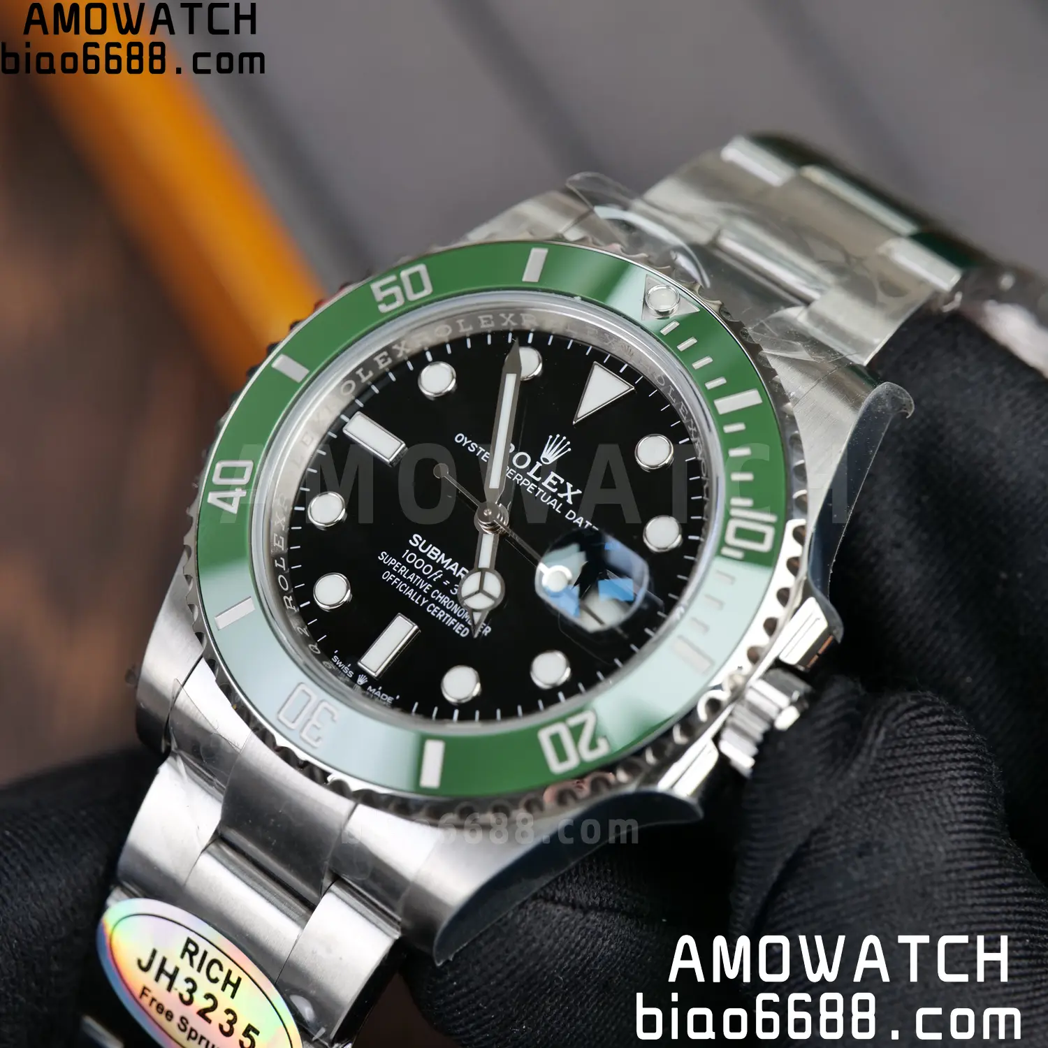 Rolex Submariner 41mm 126610 LV 2025 MK2 Kermit RICH 1:1 Best Edition 904L SS Case and Bracelet JH3235 V2 (Free Sprung) 92 f4e8ed5786db9a5 阿默表行AmoWatch