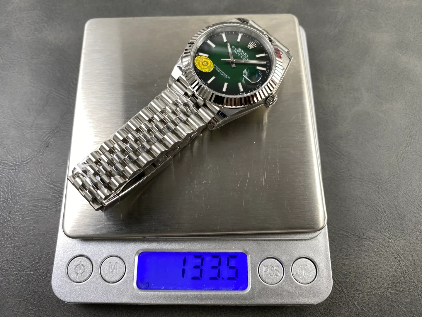 ROLEX DateJust 41mm SS 126334 VSF 1:1 Best Edition 904L Steel Gradient Green Dial on Jubilee Bracelet V2s (Free Sprung) 25 f6310ee99f570cc AMO Watch