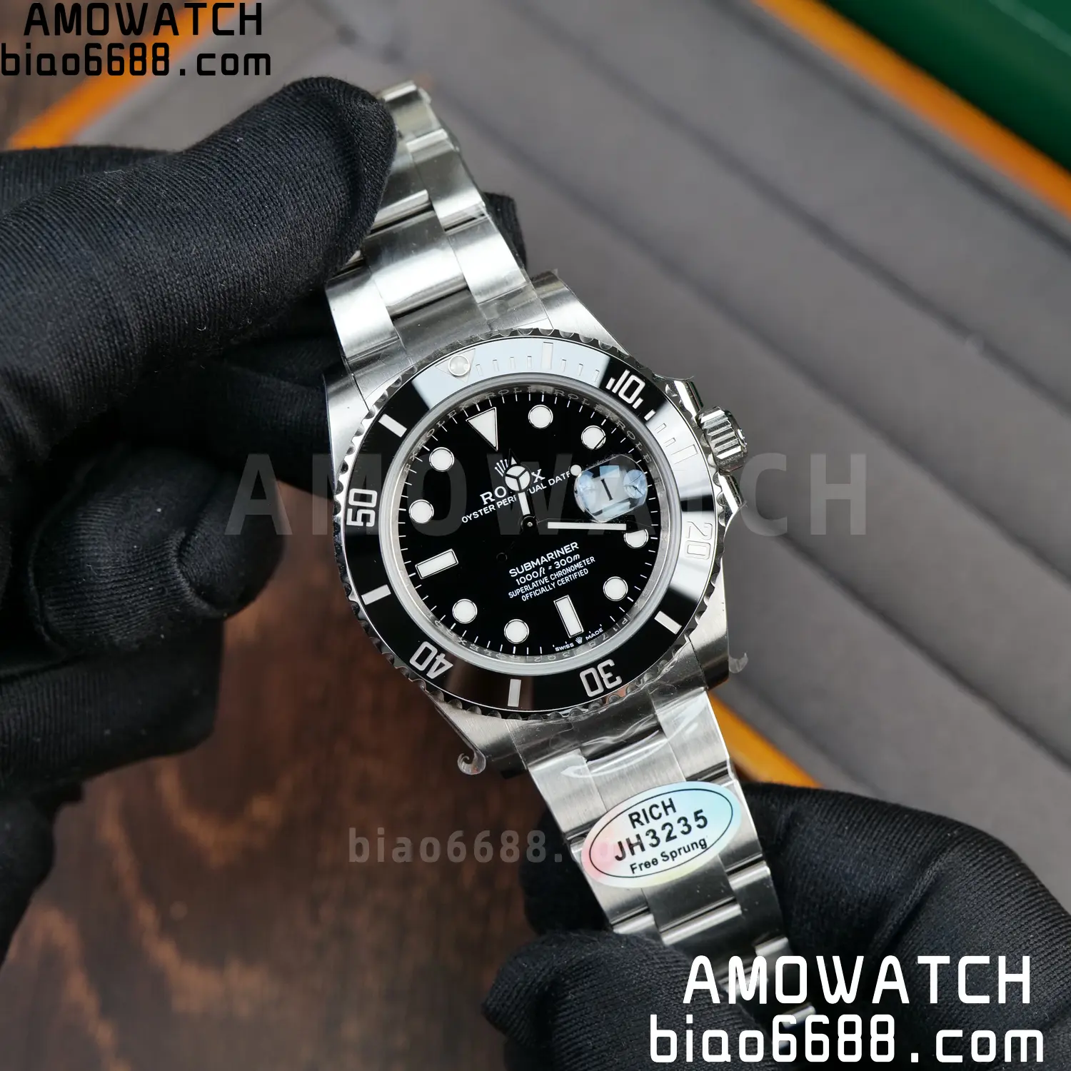 Rolex Submariner 41mm 126610 LN Black RICH 1:1 Best Edition 904L SS Case and Bracelet JH3235 V2 (Free Sprung) 78 f7010af09fddc25 AMO Watch