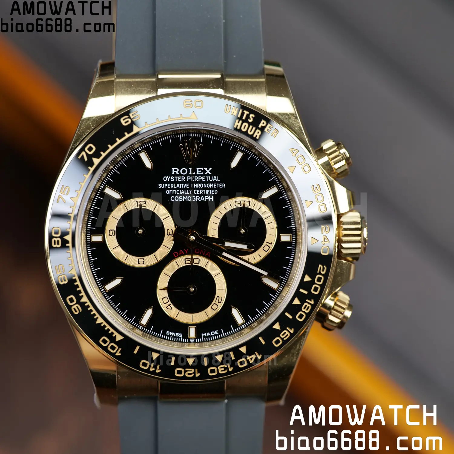 Rolex Daytona 126518 RCF RGF 1:1 Best Edition Black Dial on Oysterflex Strap JH4131 V2 160g Free Sprung 79 f7b52a0784a4d94 AMO Watch