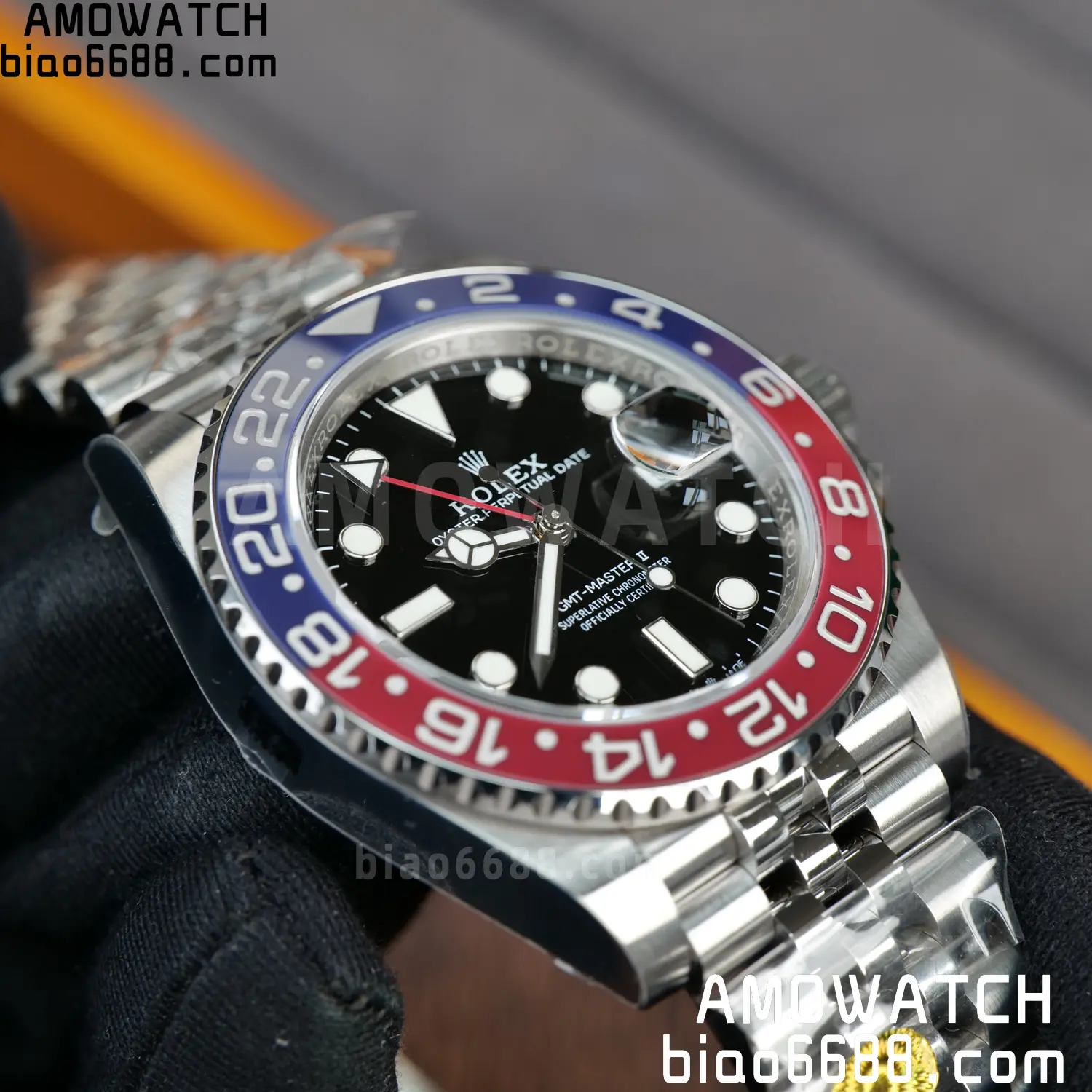 Rolex GMT-Master II 126710 BLRO 904L Steel VSF 1:1 Best Edition on Jubilee Bracelet DD3285 CHS V3s 92 f896f3c97a01f98 阿默表行AmoWatch
