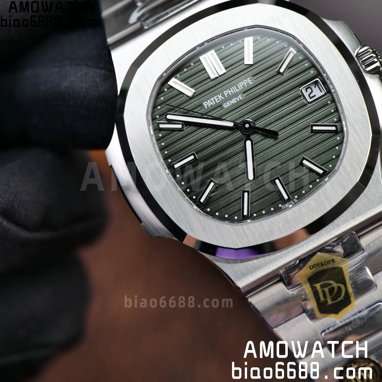 PP Nautilus 5711 DDF 1:1 Best Edition Blue Dial on SS Bracelet DPB330 Super Clone V2 92 f8f6d0a0322a5e7 阿默表行AmoWatch