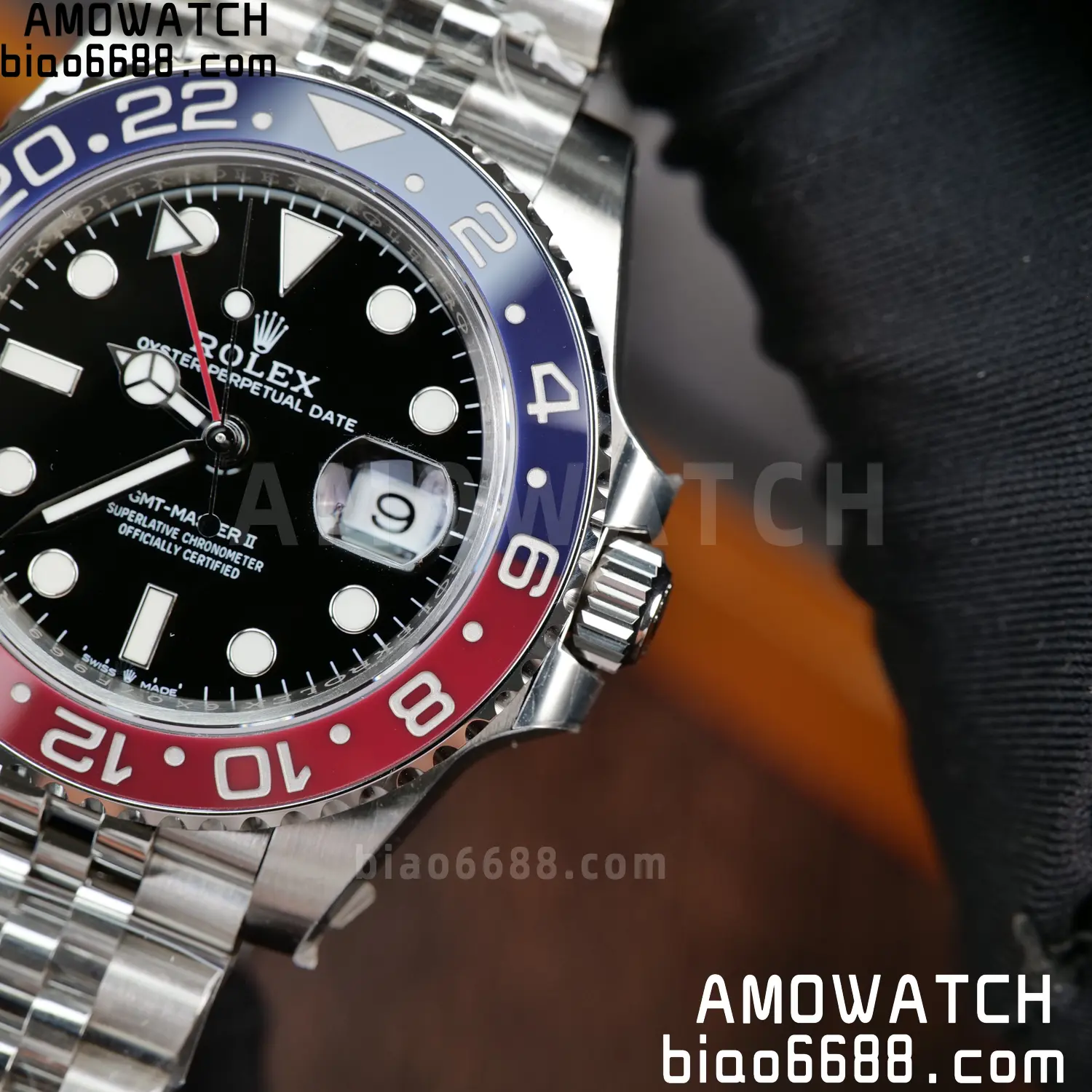 Rolex GMT-Master II 126710 BLRO 904L Steel VSF 1:1 Best Edition on Jubilee Bracelet DD3285 CHS V3s 86 f8fd6d7f5b7e01d 阿默表行AmoWatch