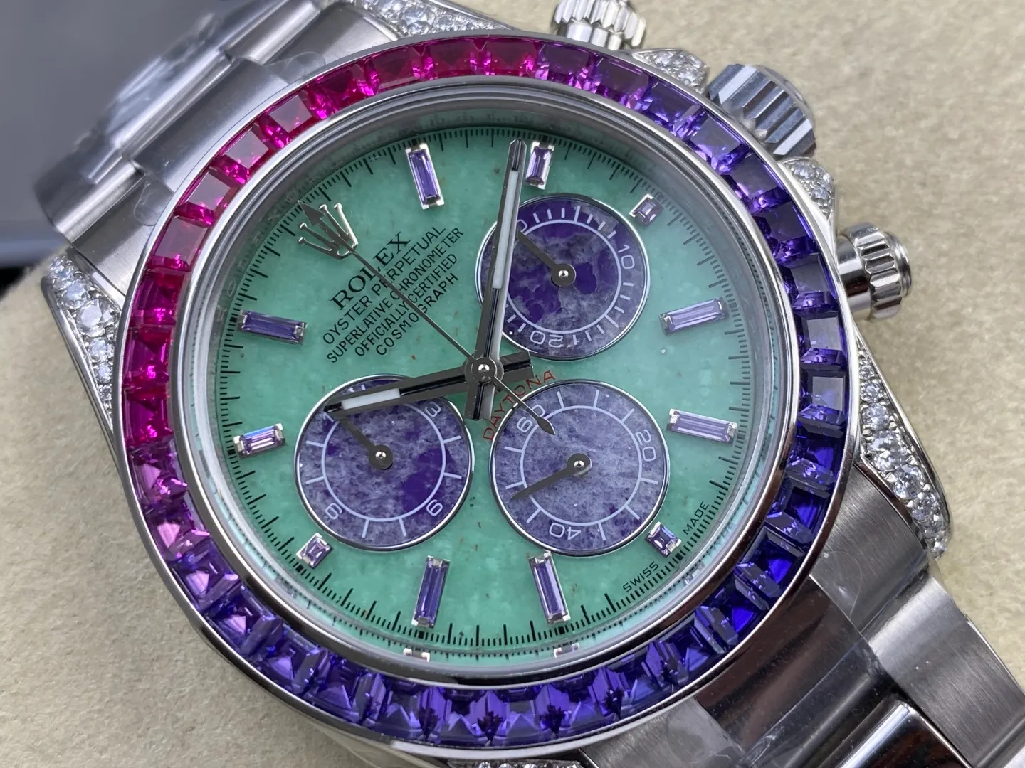 Rolex Daytona m126599savl-0001 G1F Best Edition Lepidolite Dial 4130 41 f92a3ca76fbc2e0 AMO Watch