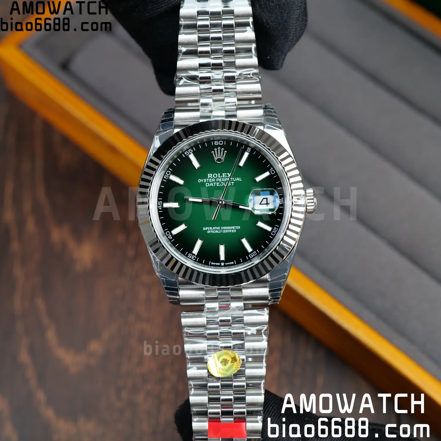 ROLEX DateJust 41mm SS 126334 VSF 1:1 Best Edition 904L Steel Gradient Green Dial on Jubilee Bracelet V2s (Free Sprung) 82 f9ff76d3a3f53c9 阿默表行AmoWatch