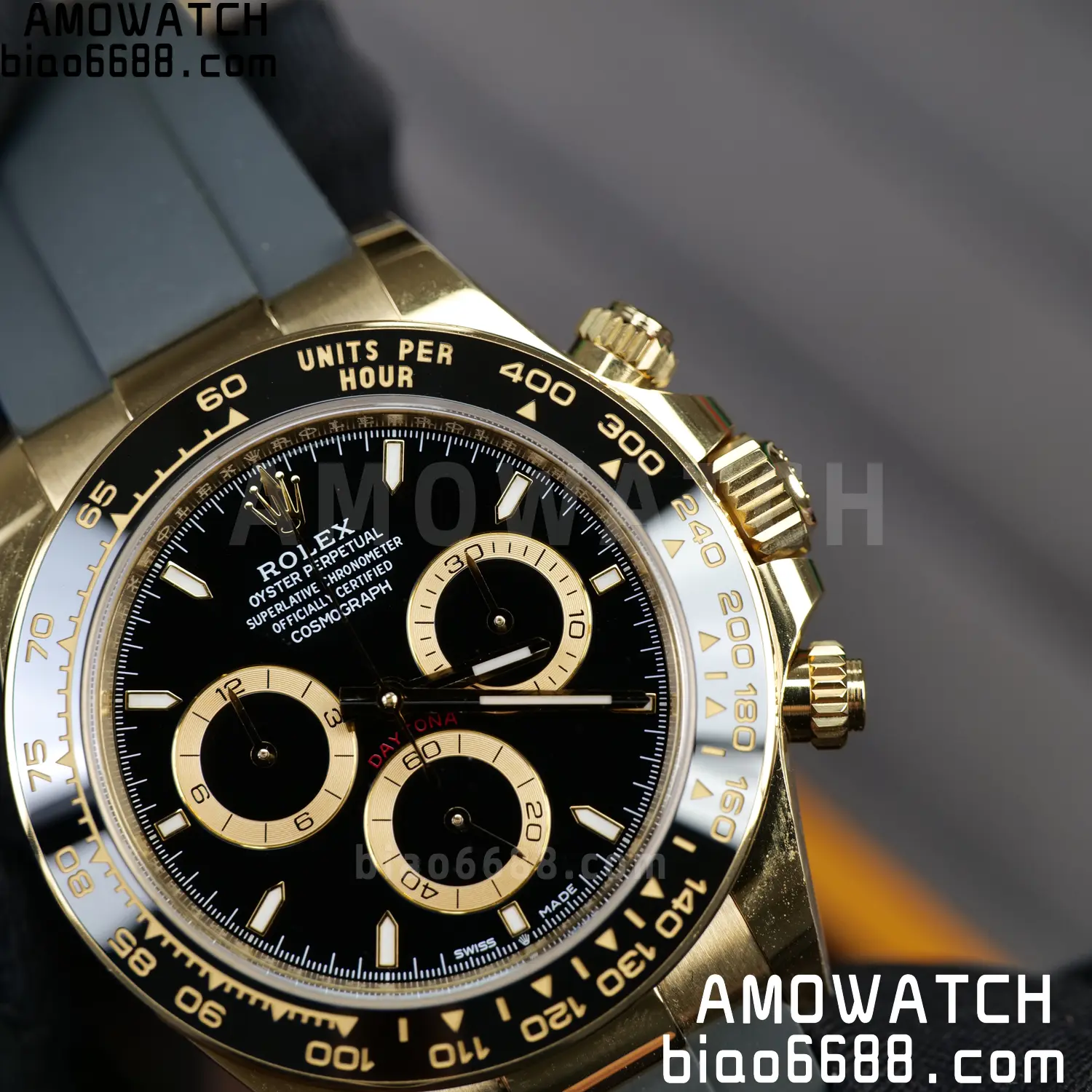 Rolex Daytona 126518 RCF RGF 1:1 Best Edition Black Dial on Oysterflex Strap JH4131 V2 160g Free Sprung 87 fa7cc7d8770b824 AMO Watch