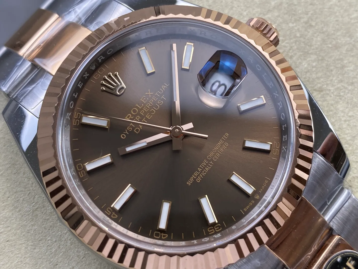 Rolex DateJust 41 126331 RWF 1:1 Best Edition Brown Dial on Oyster Bracelet JH3235 (Free Sprung) 27 fb3068fdc06abb0 阿默表行AmoWatch
