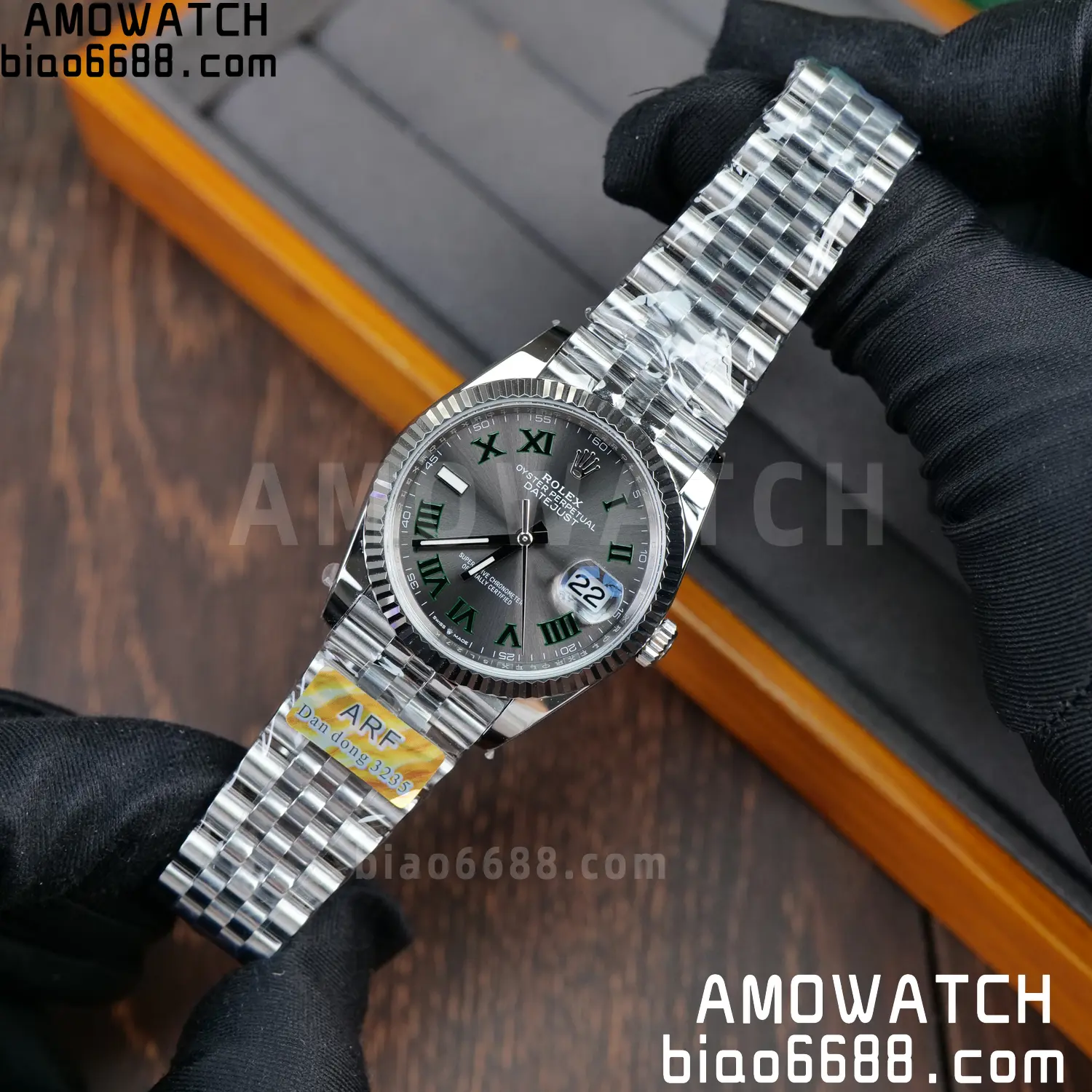 Rolex DateJust m126234 36mm ARF 1:1 Best Edition Roman Gray Dial on Jubilee Bracelet DD3235 66 fc44a6450746dd5 AMO Watch