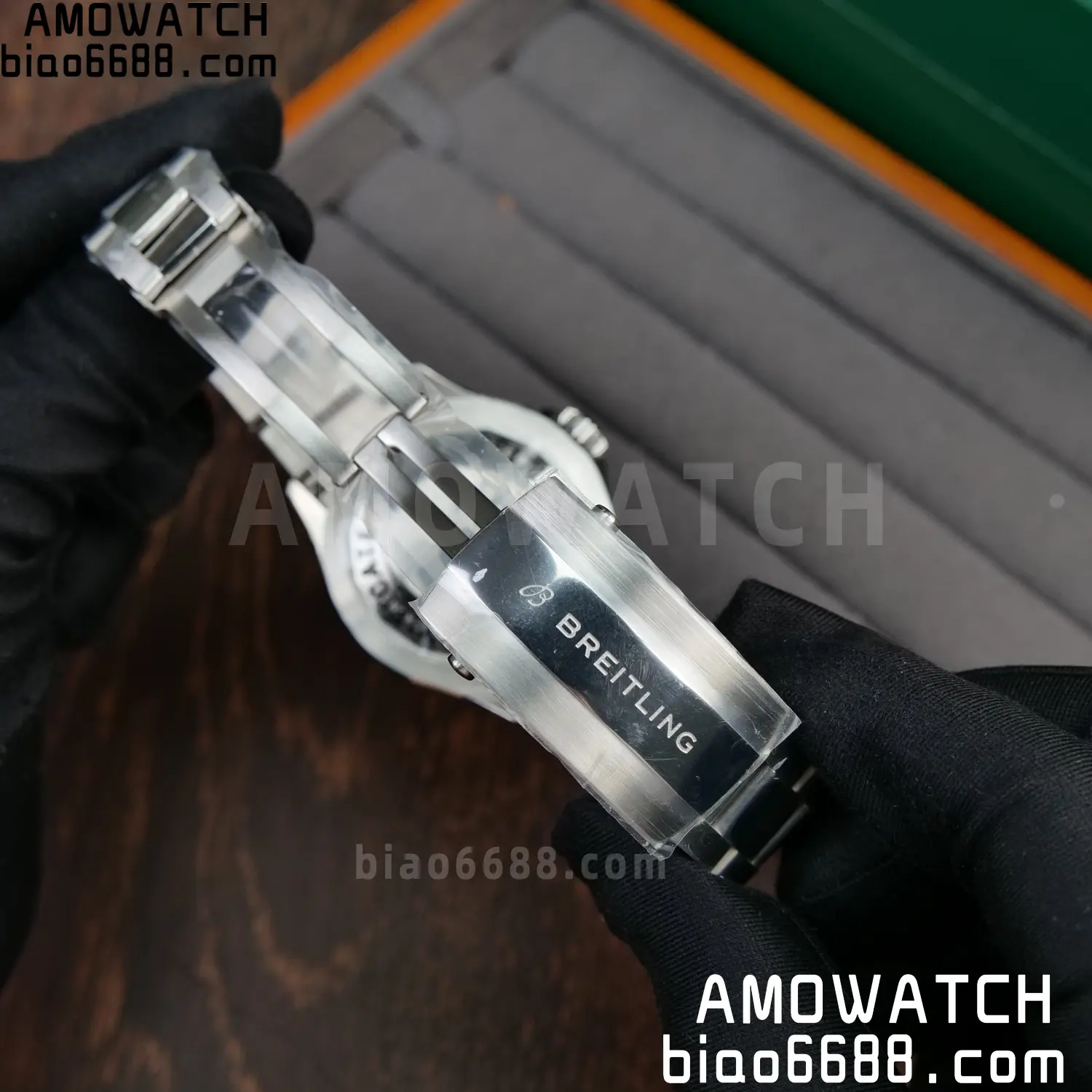 Breitling Superocean 42 SS BLF 1:1 Best Edition Black Dial on SS Bracelet A2824 96 fe2bf533fb4474c AMO Watch