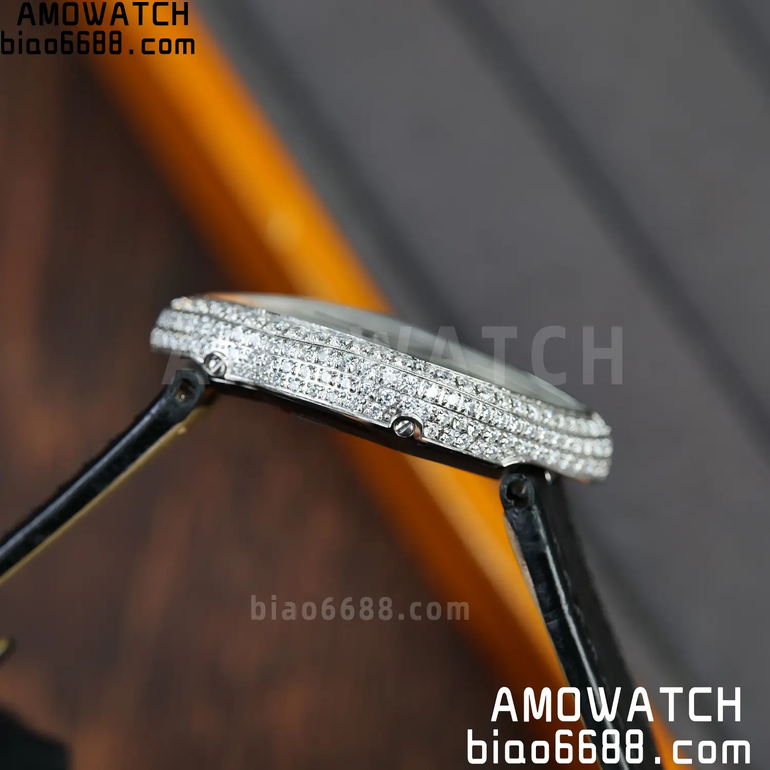 Cartier CRASH 23mm SS White dial Quartz Black Strap 24 ff5f3cc579e745c 阿默表行AmoWatch