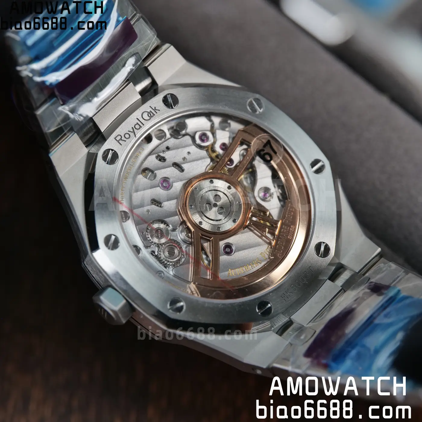 Royal Oak 41mm 15510 SS VSF 1:1 Best Edition Gray Textured Dial on SS Bracelet DD4302 Super Clone 114 06e503016c2fea0 AMO Watch
