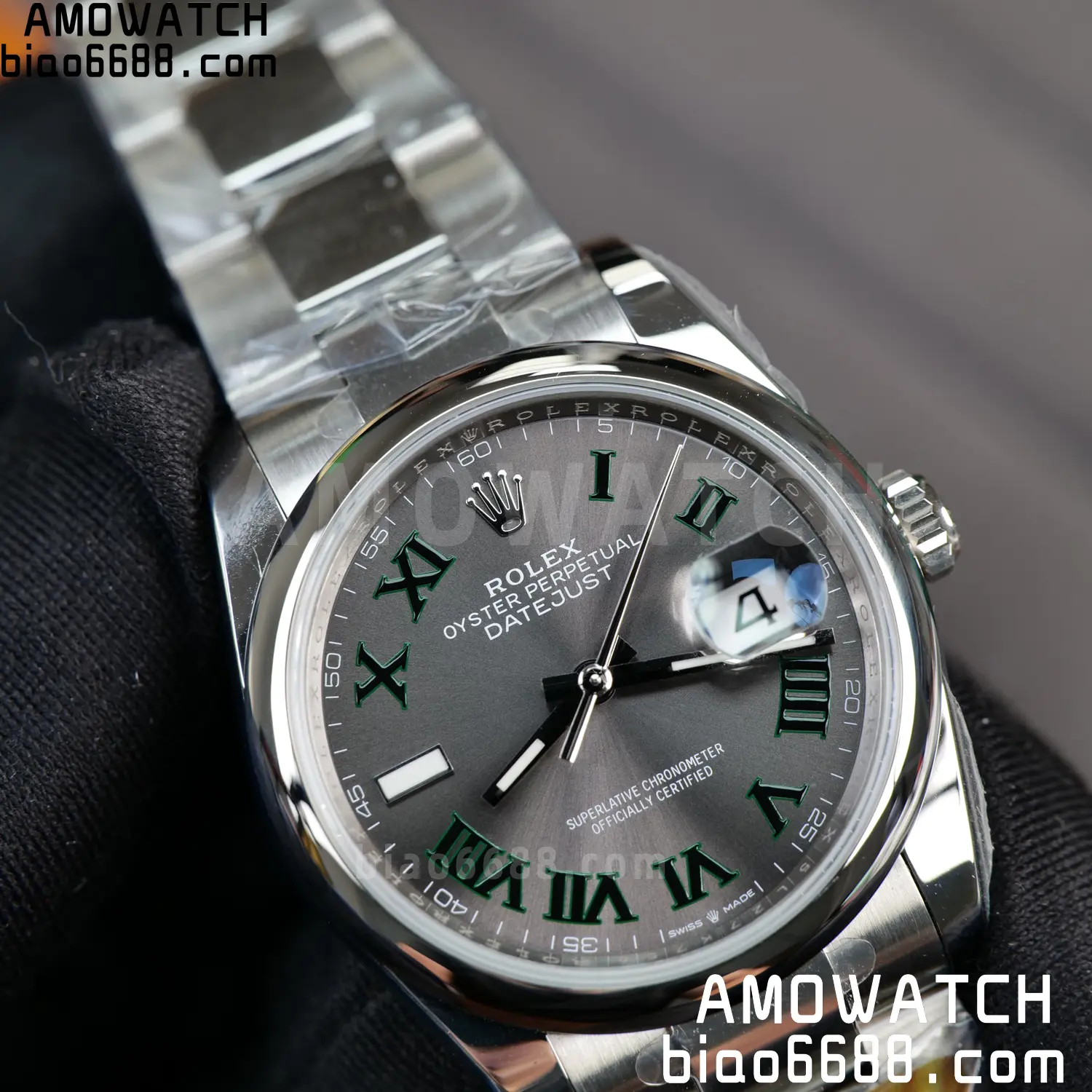 Rolex DateJust 126300-0013 36mm ARF 1:1 Best Edition Roman Gray Dial on Oyster Bracelet DD3235 75 07621e9ca73ba32 AMO Watch