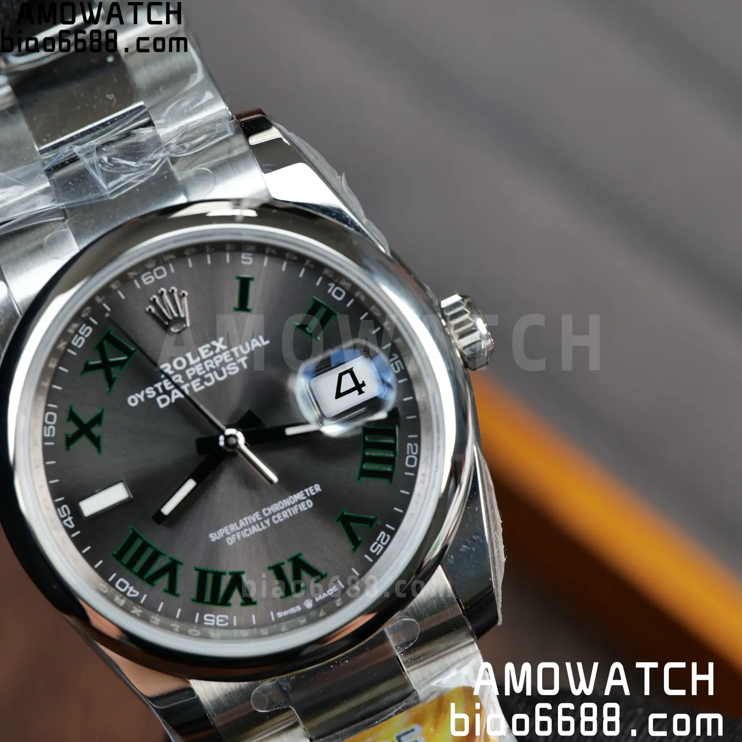 Rolex DateJust 126300-0013 36mm ARF 1:1 Best Edition Roman Gray Dial on Oyster Bracelet DD3235 72 07df9998c3adf05 AMO Watch
