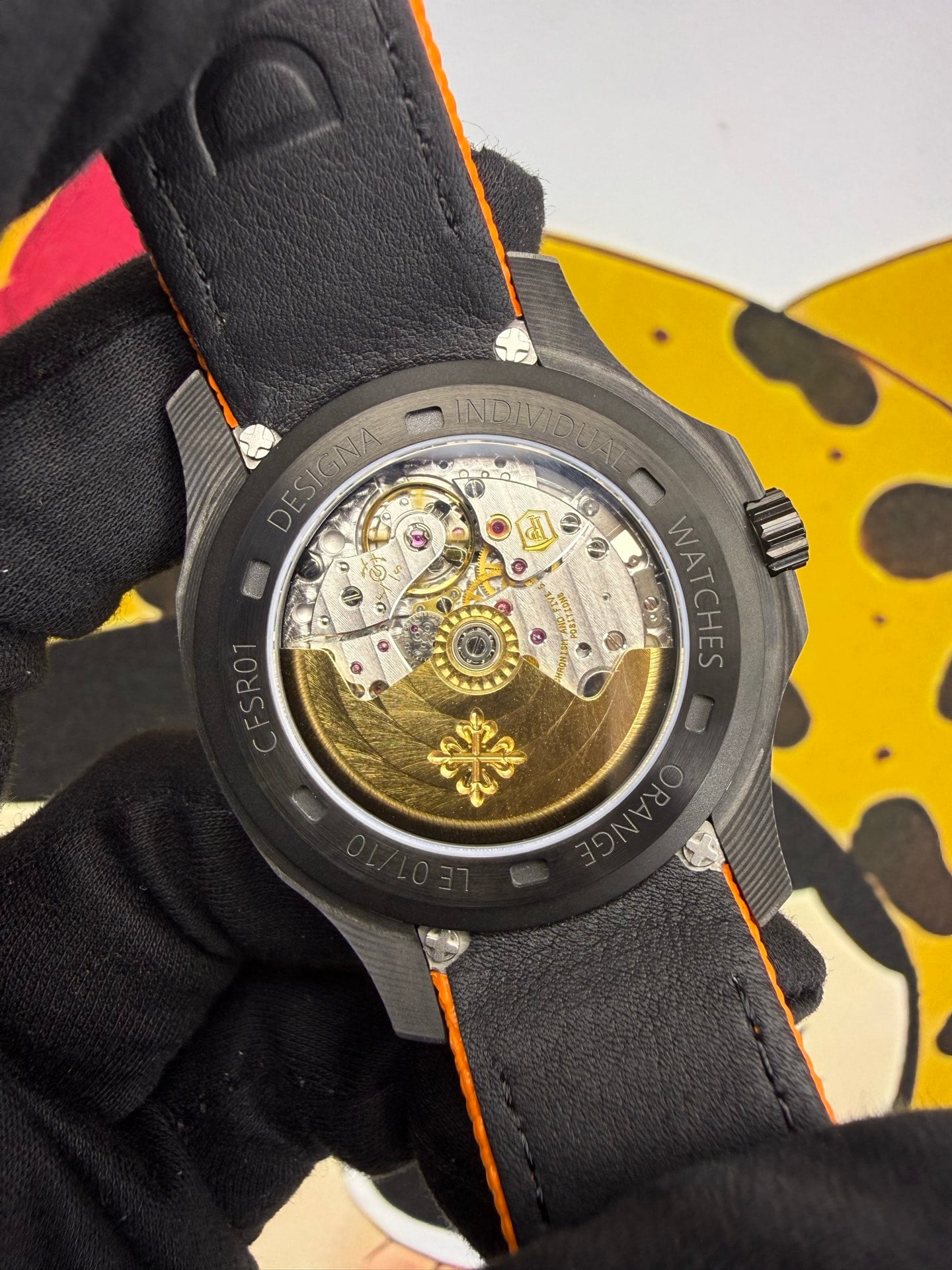 PP Aquanaut 5167 Orange DIW SONIC Factory SF 1:1 Best Edition Black Dial On Orange Nylon Strap DD324 31 0db315481dae688 阿默表行AmoWatch